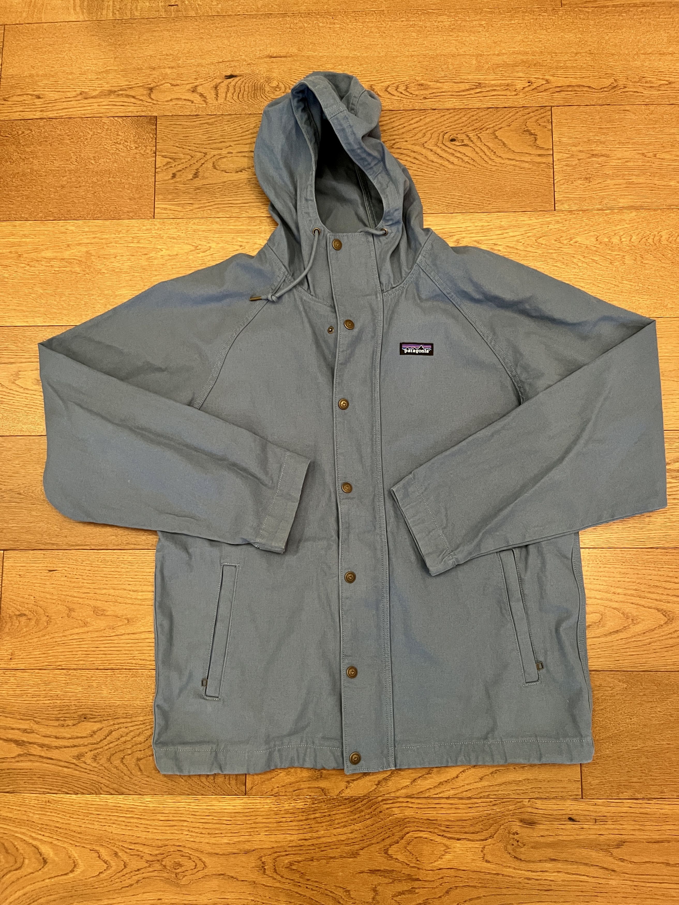 Patagonia Patagonia Hooded Canvas Jacket Men's Large Blue Size US L / EU 52-54 / 3 - 1 Thumbnail