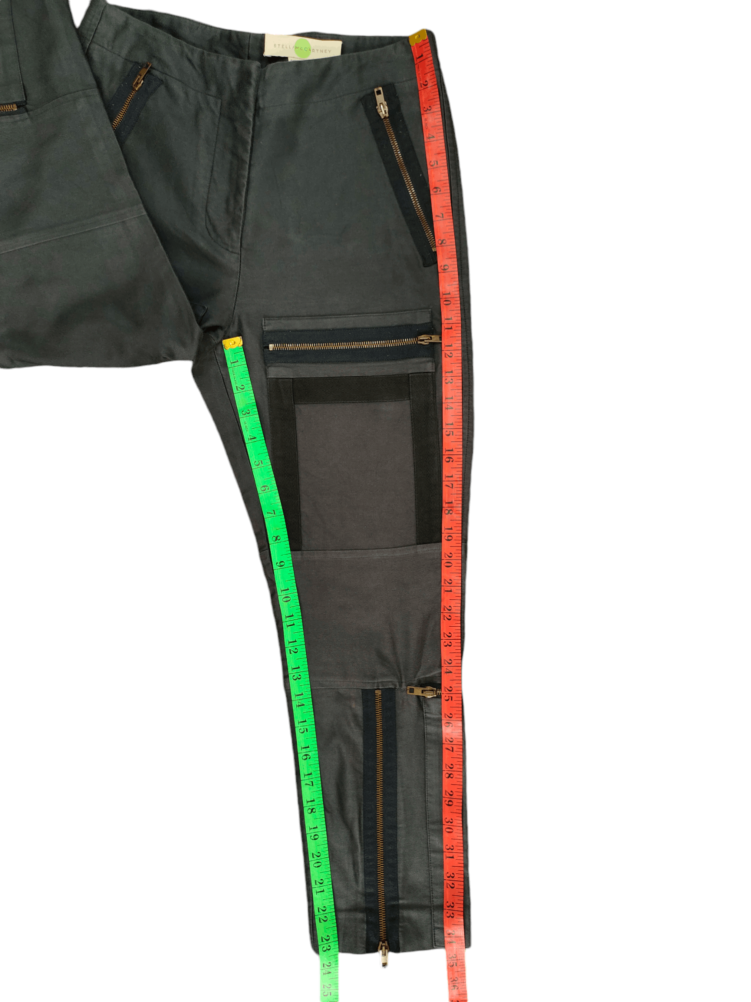 Stella McCartney Stella McCartney Multi Zipper Pocket Tactical Punk Pants Size 27" / US 4 / IT 40 - 6 Thumbnail