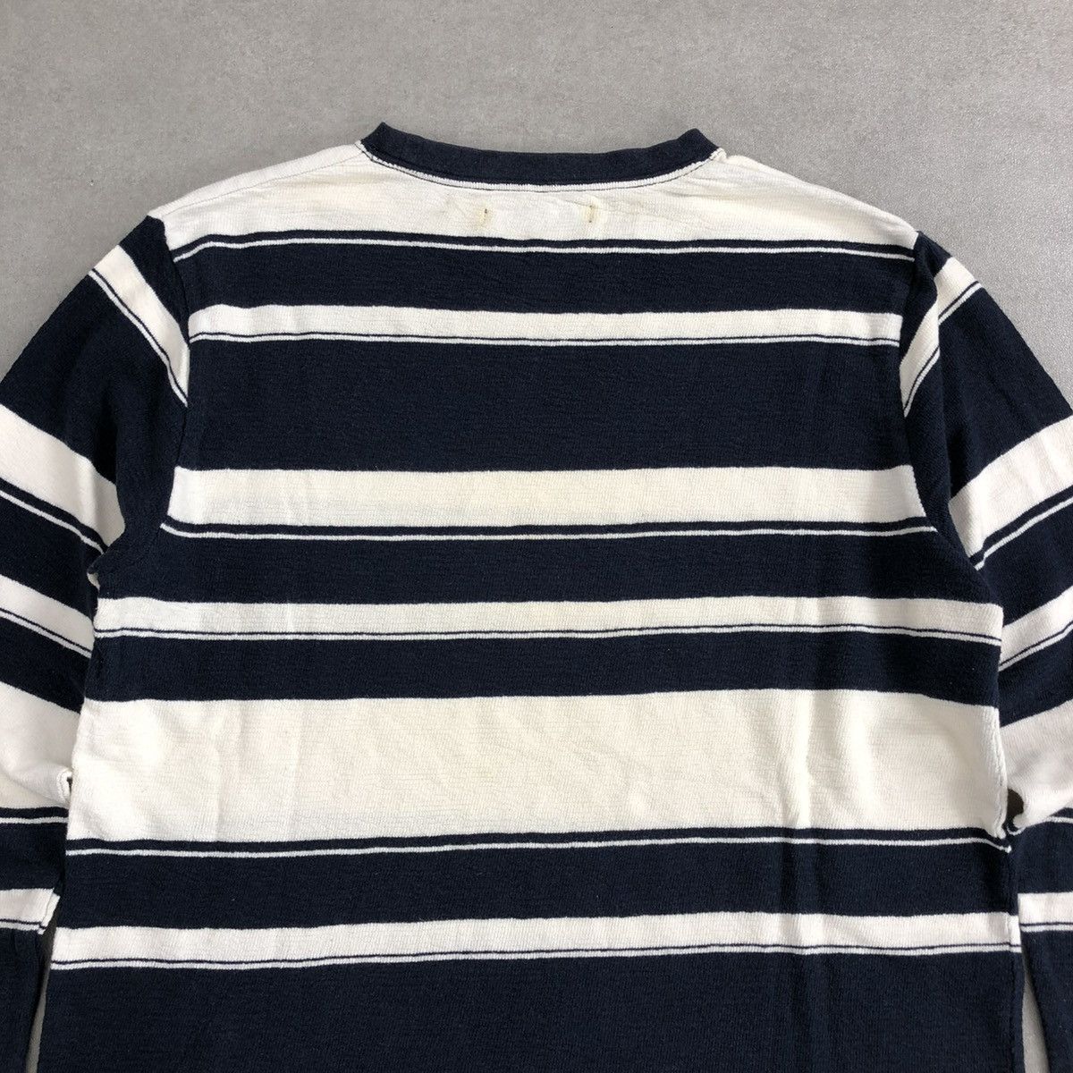 Issey Miyake × Tete Homme Vintage Tete Homme by Issey Miyake Striped Sweatshirt Size US M / EU 48-50 / 2 - 10 Thumbnail