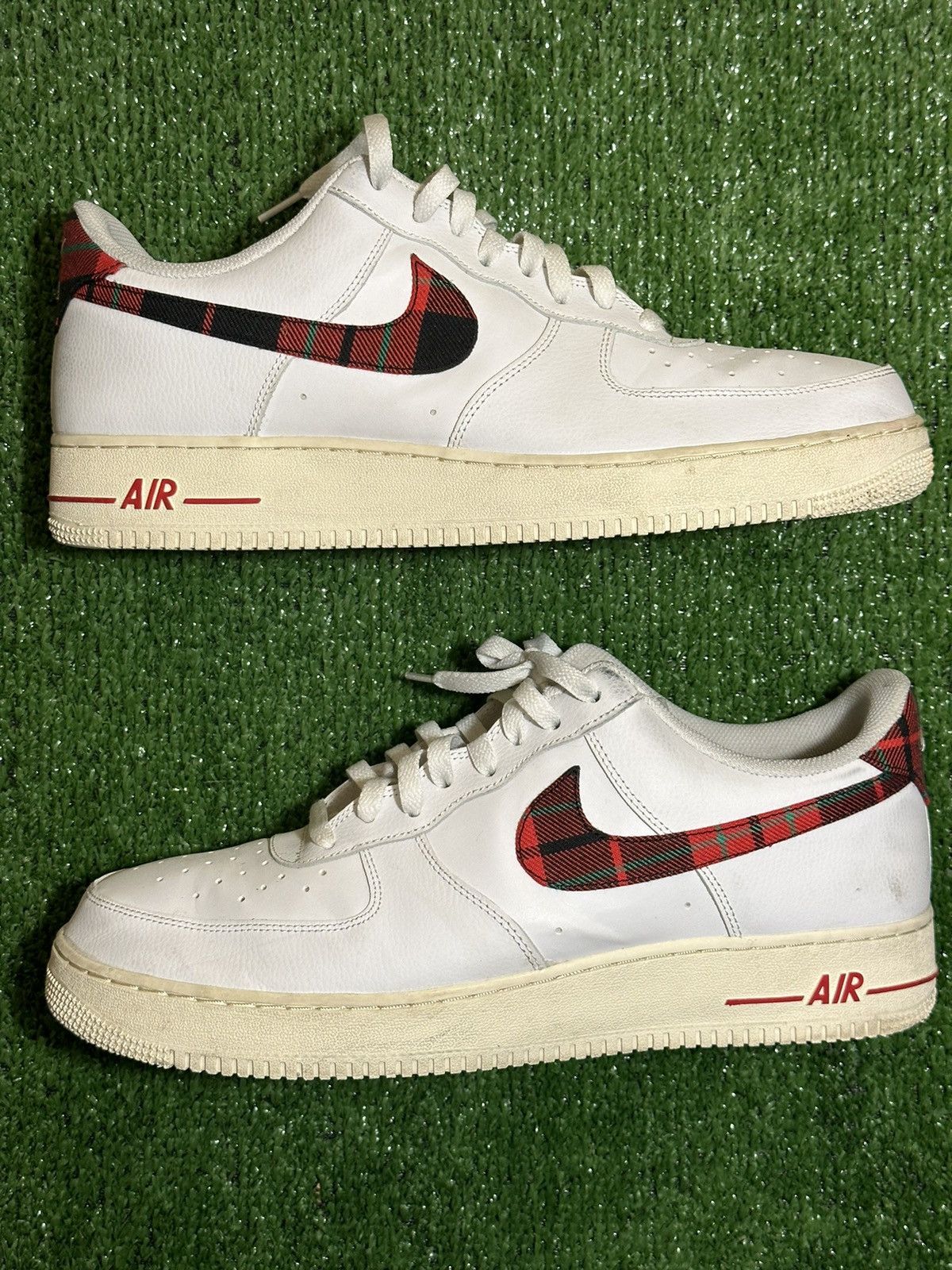 Nike Nike Air Force 1 Low LV8 ‘Tartan Plaid’ Size US 14 / EU 47 - 2 Thumbnail