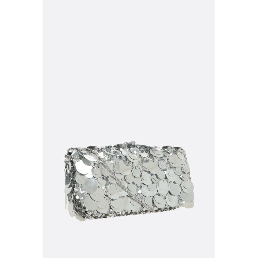 Paco Rabanne RABANNE Sparkle Silver Sequin Shoulder Bag New & Authentic Size ONE SIZE - 2 Thumbnail