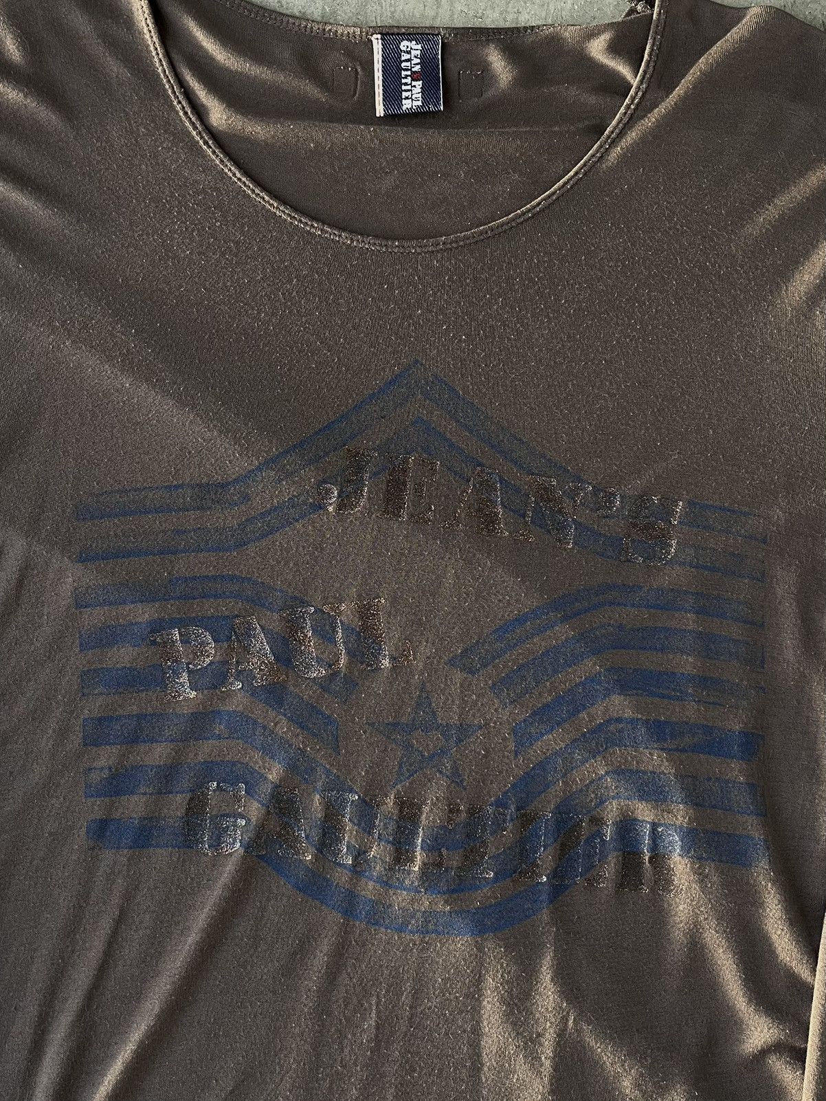 Jean Paul Gaultier Archive 90’s Jean Paul Gaultier Mesh Long Sleeve Size US M / EU 48-50 / 2 - 6 Thumbnail