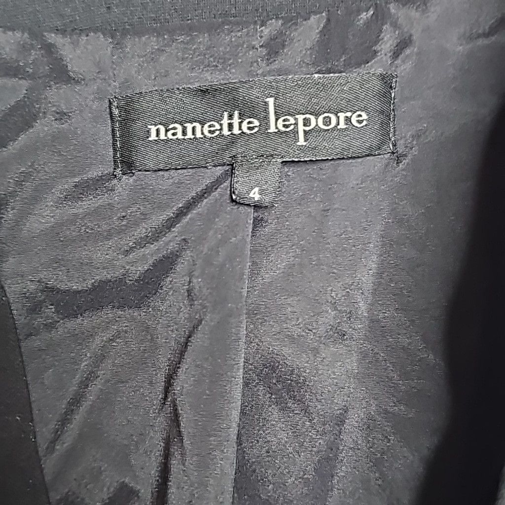 Nanette Lepore NWOT Nanette Lepore blazer skirt suit set black white sz 4 Size S / US 4 / IT 40 - 5 Thumbnail
