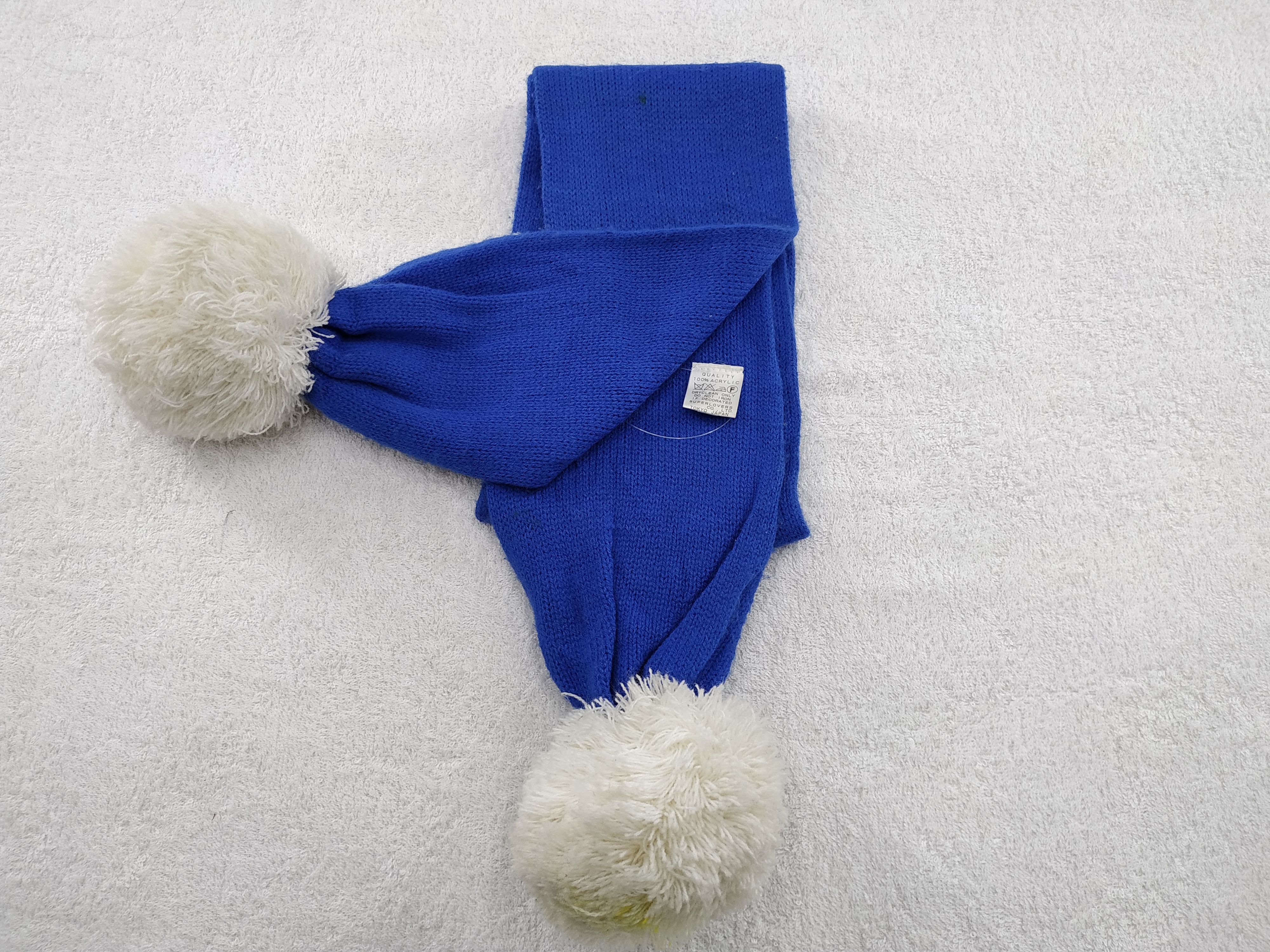 Super Lovers Vintage Super Lovers Scarf/Muffler/Neckwear MF265A Size ONE SIZE - 4 Thumbnail