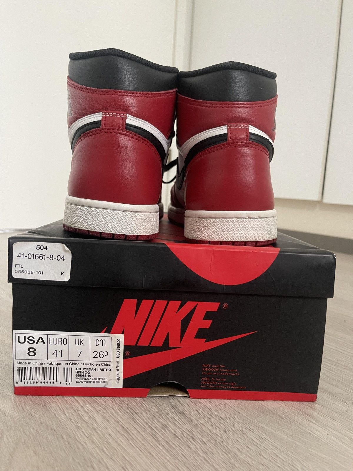 Jordan Brand × Nike Jordan 1 Chicago “2015 Size US 8 / EU 41 - 4 Thumbnail