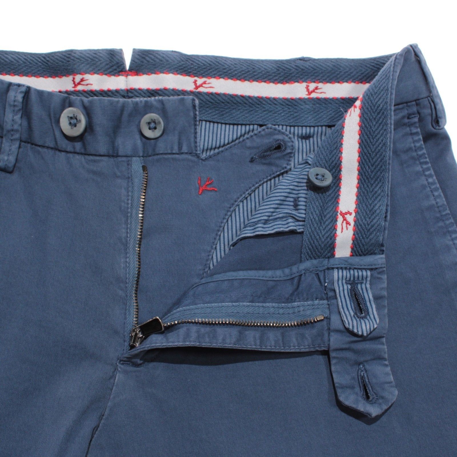 Isaia isaia New with tags Chino Size 30 US In Blue Size US 30 / EU 46 - 3 Thumbnail