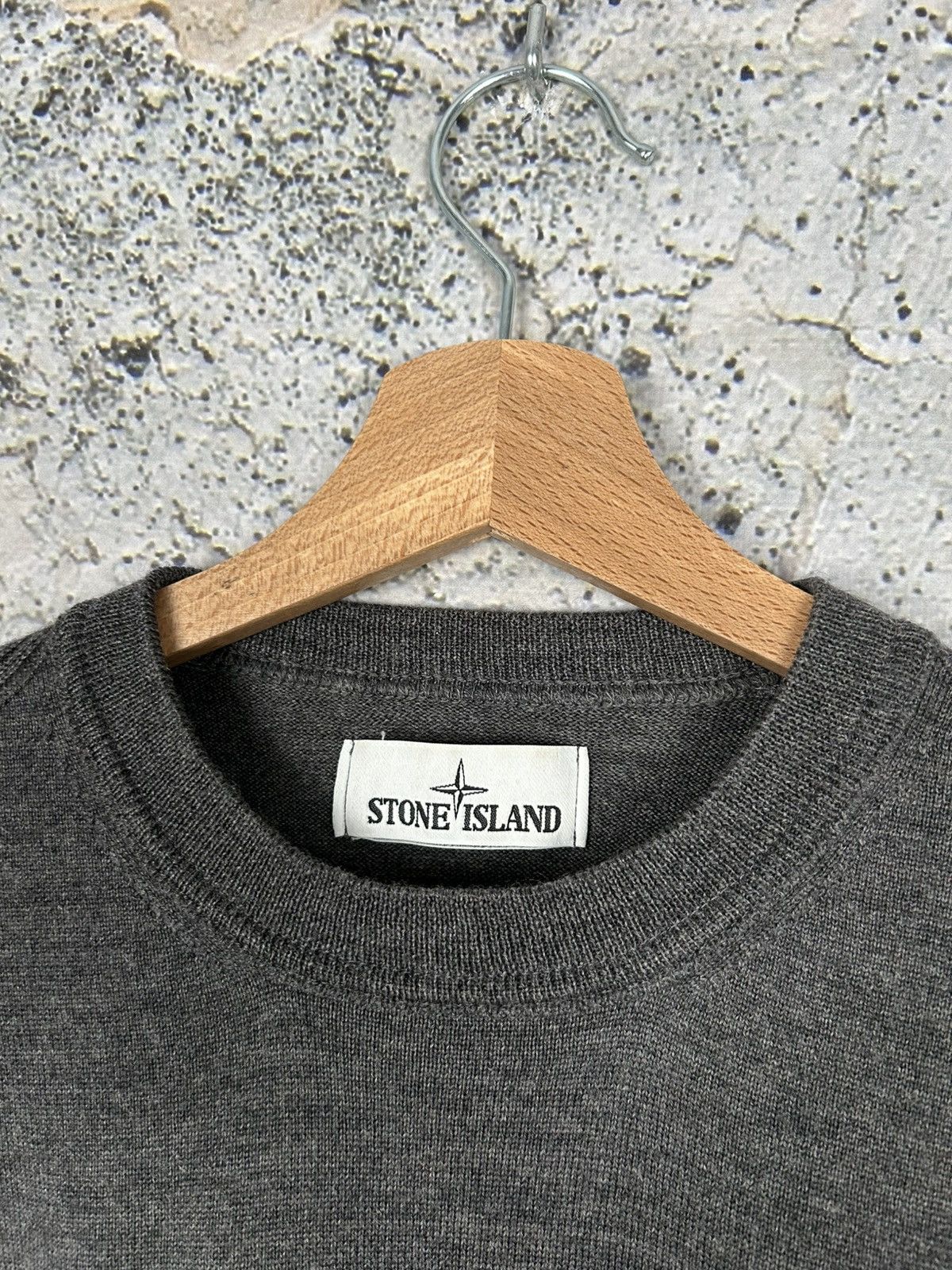 Designer × Stone Island Stone Island Wool Sweater Knit Patch Designer Rare Vintage Size US S / EU 44-46 / 1 - 3 Thumbnail