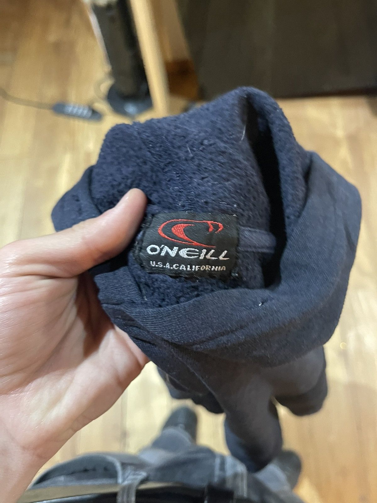 O'Neill Vintage 80s 90s Oneill blue hoodie Fit L Y2K Surfwear Size US M / EU 48-50 / 2 - 2 Thumbnail