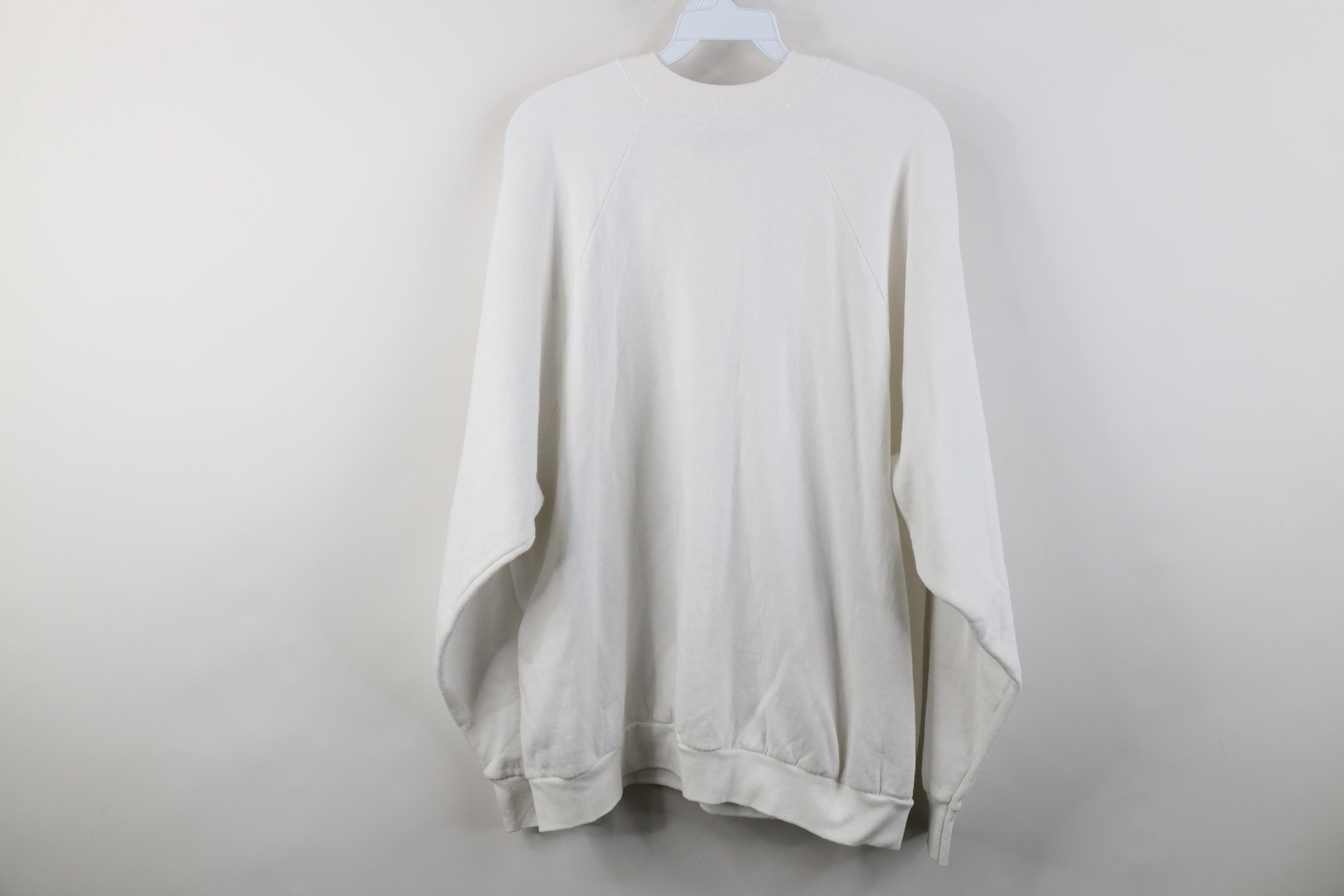 Vintage Vintage 90s Streetwear Fall Leaves Bear Crewneck Sweatshirt Size XXL / US 16-18 / IT 52-54 - 8 Thumbnail