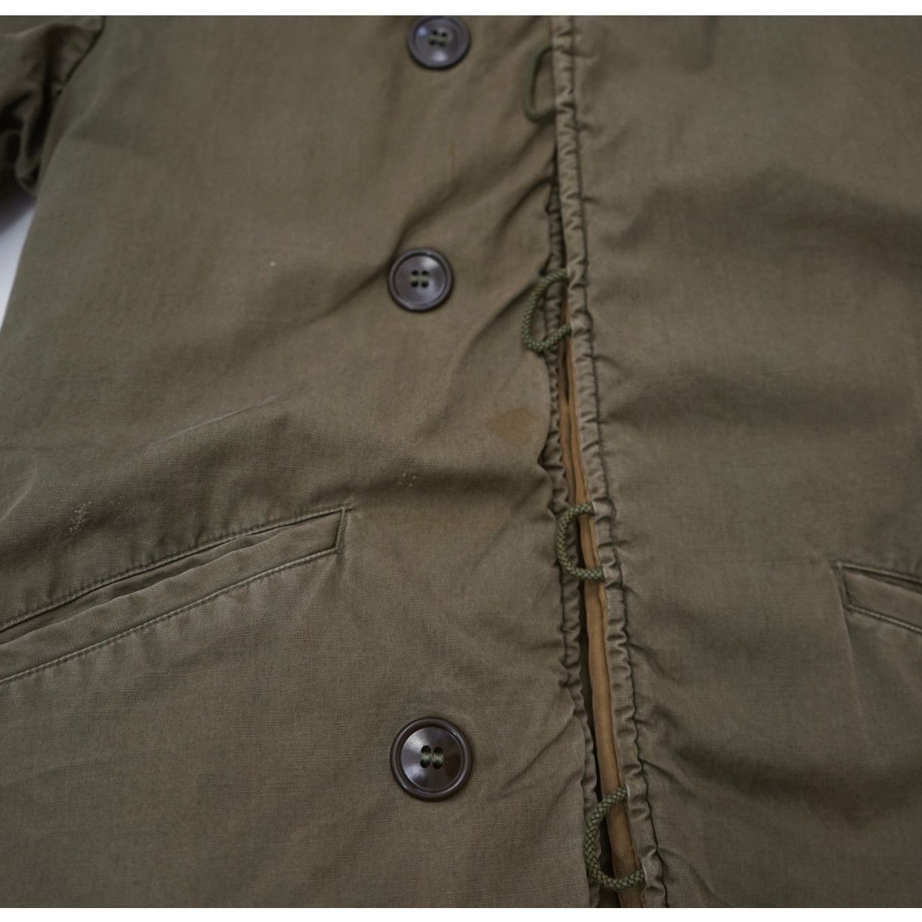 Vintage Vintage 50s Jacket Field Pile O D M-43 Liner Olive Small Size US S / EU 44-46 / 1 - 7 Thumbnail