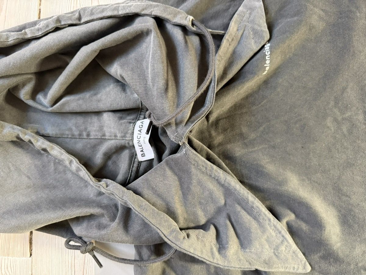 Balenciaga Balenciaga Hoodie washed grey Size US S / EU 44-46 / 1 - 2 Thumbnail