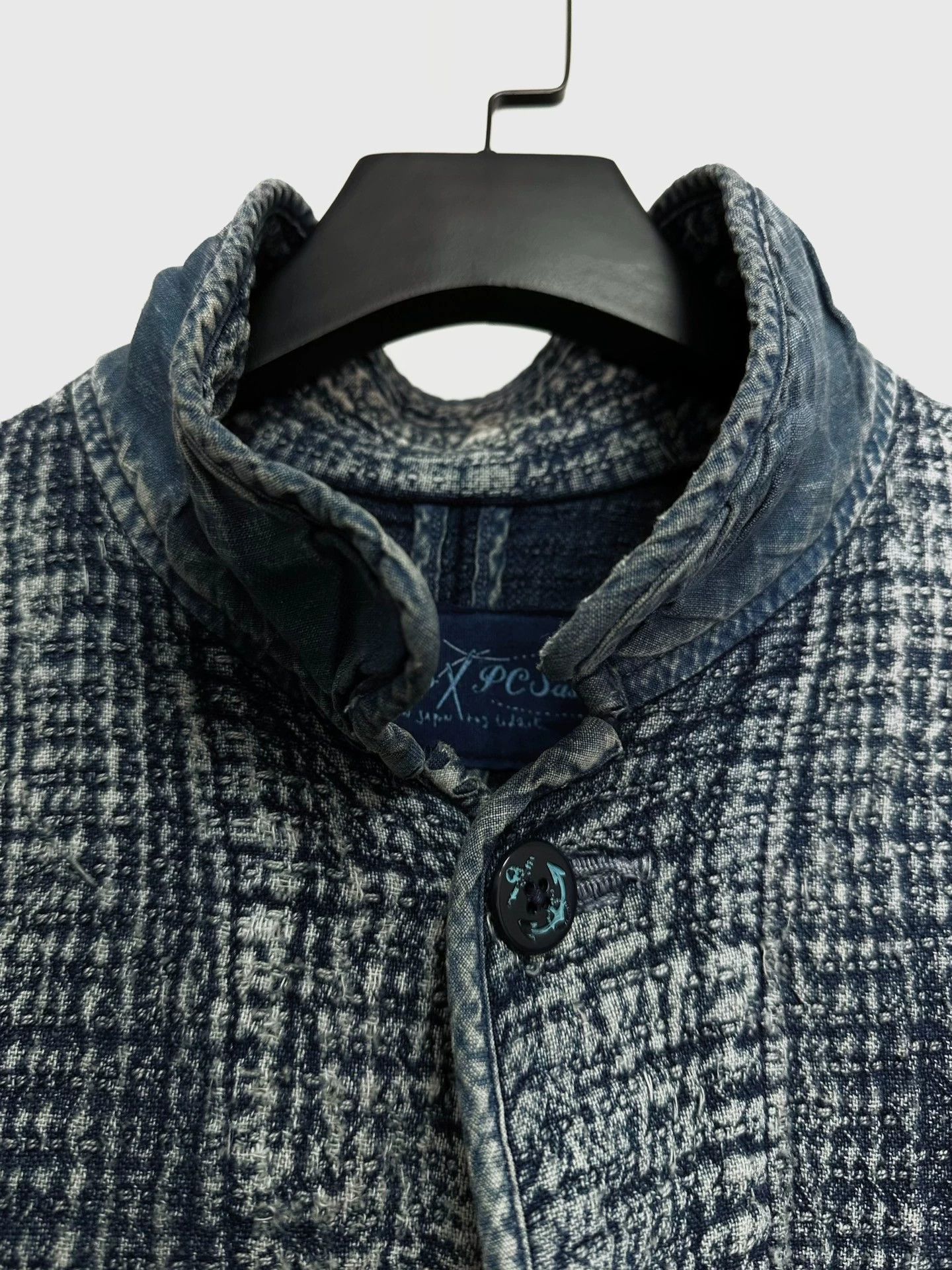 Porter Porter Classic Kendo Indigo Sashiko Work Jacket S Size US S / EU 44-46 / 1 - 6 Thumbnail