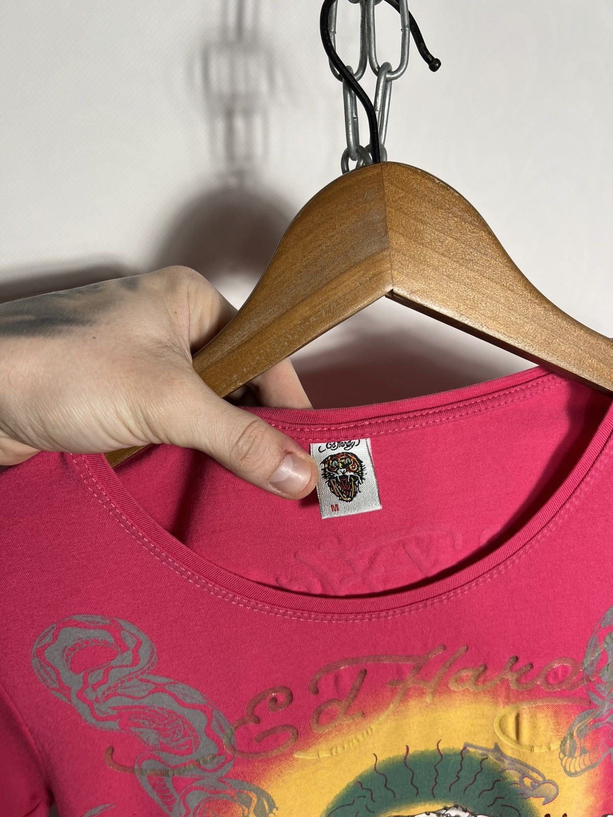 Ed Hardy Vintage Y2K Ed Hardy by Christian Audigier Tank Top Tee Size S / US 4 / IT 40 - 5 Thumbnail