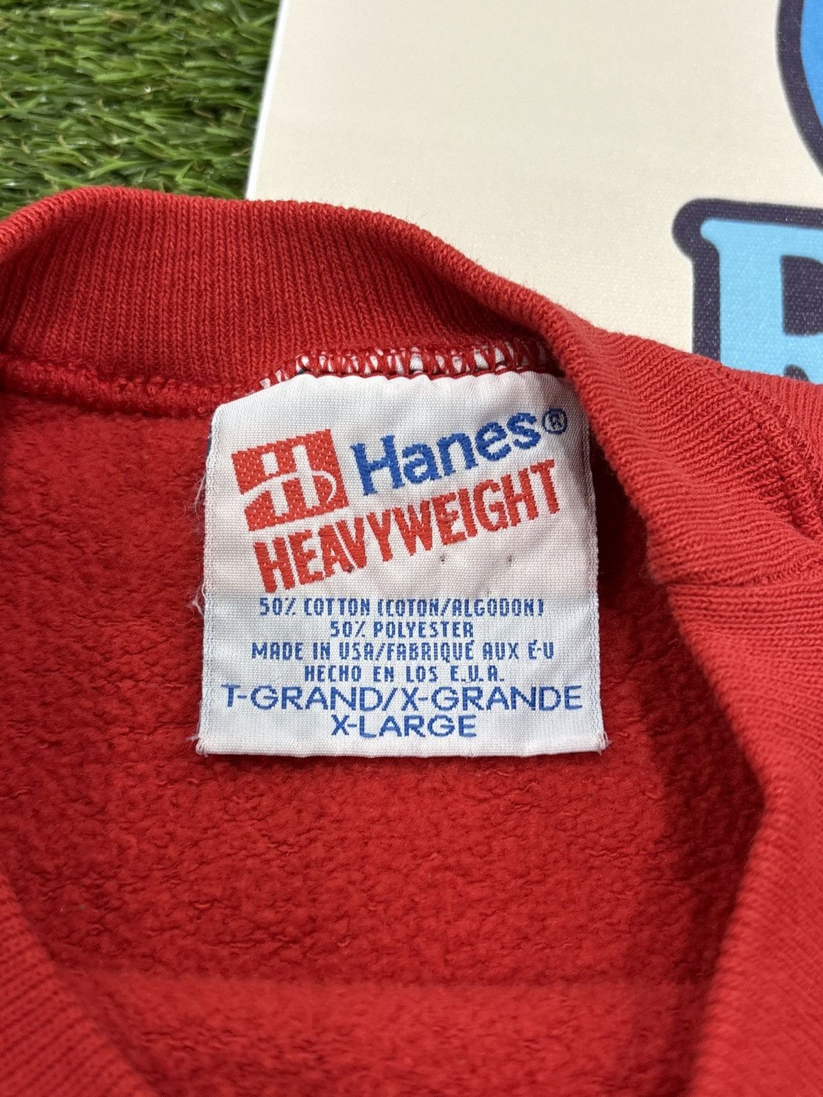 Disney VINTAGE HANES HEAVYWEIGHT MINNIE MOUSE CREWNECK Size US XL / EU 56 / 4 - 2 Thumbnail