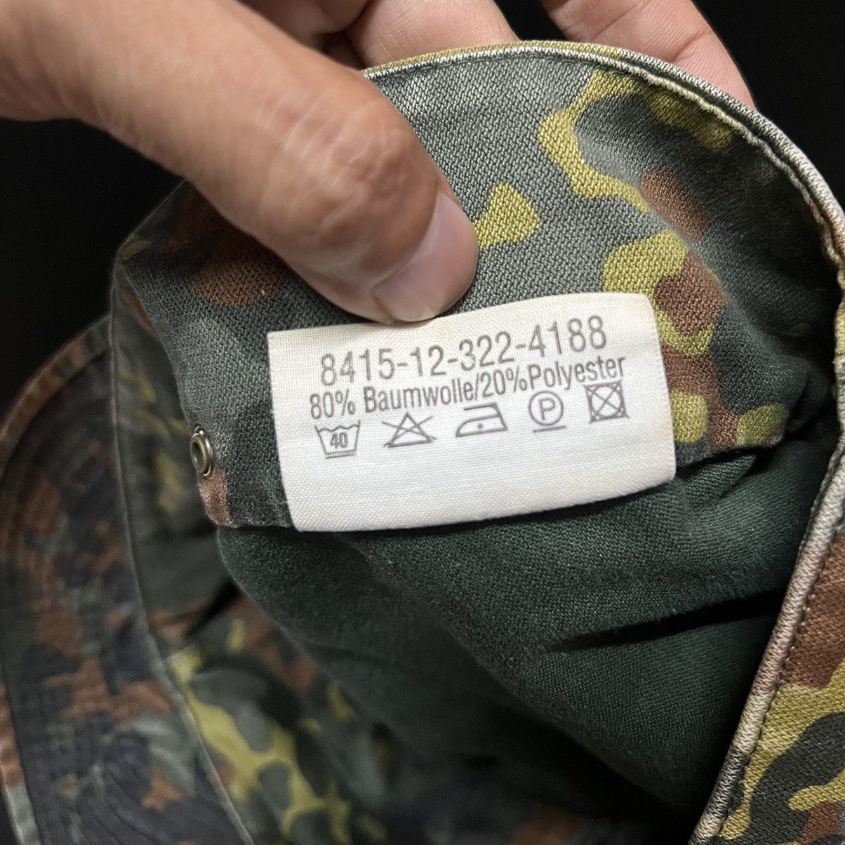 Vintage 🔥HOT DROPS🔥German Army Flecktarn Cap Hat Camo Military Size ONE SIZE - 8 Thumbnail