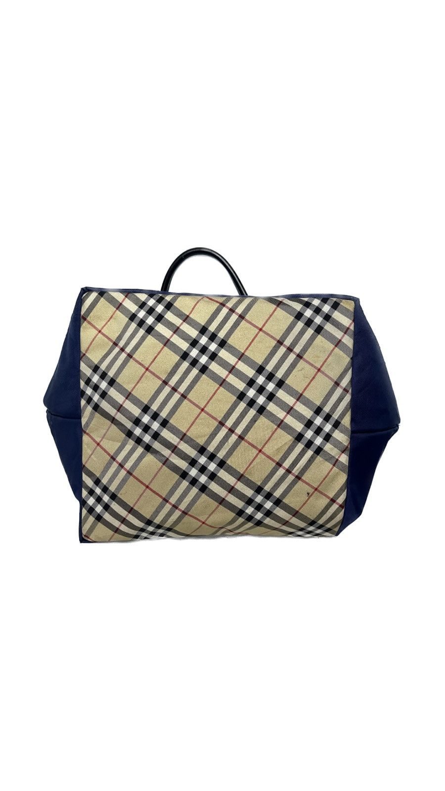Burberry × Vintage Burberry Blue Label Nova Check Tote Bag Size ONE SIZE - 5 Thumbnail