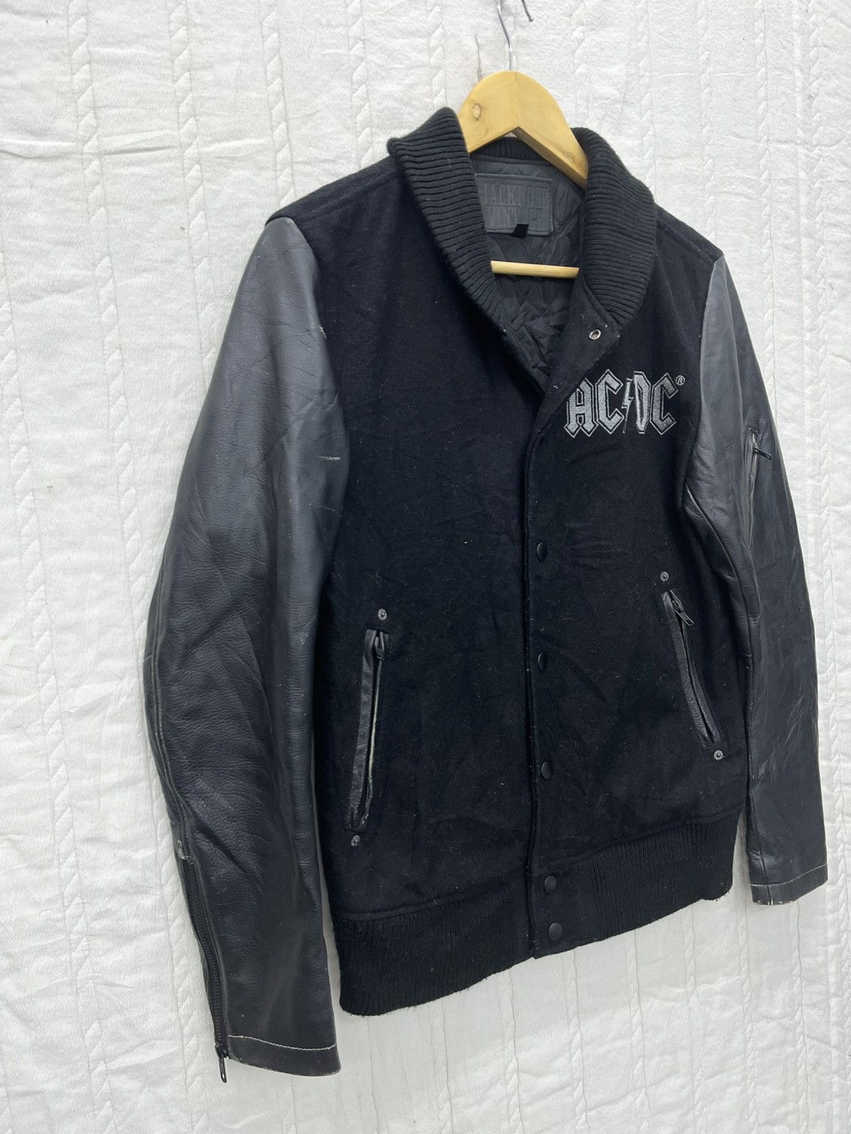 AC/DC × JACKROSE STEALS🔥JACK ROSE X ACDC VARSITY JACKET Size US S / EU 44-46 / 1 - 5 Thumbnail