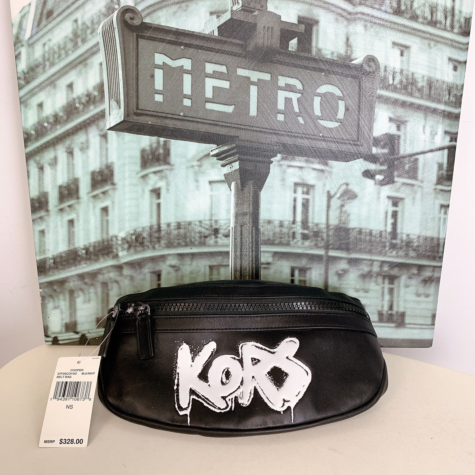 Michael Kors Michael Kors 37F0SCOY0O Cooper belt bag IN BLACK Size ONE SIZE - 2 Thumbnail