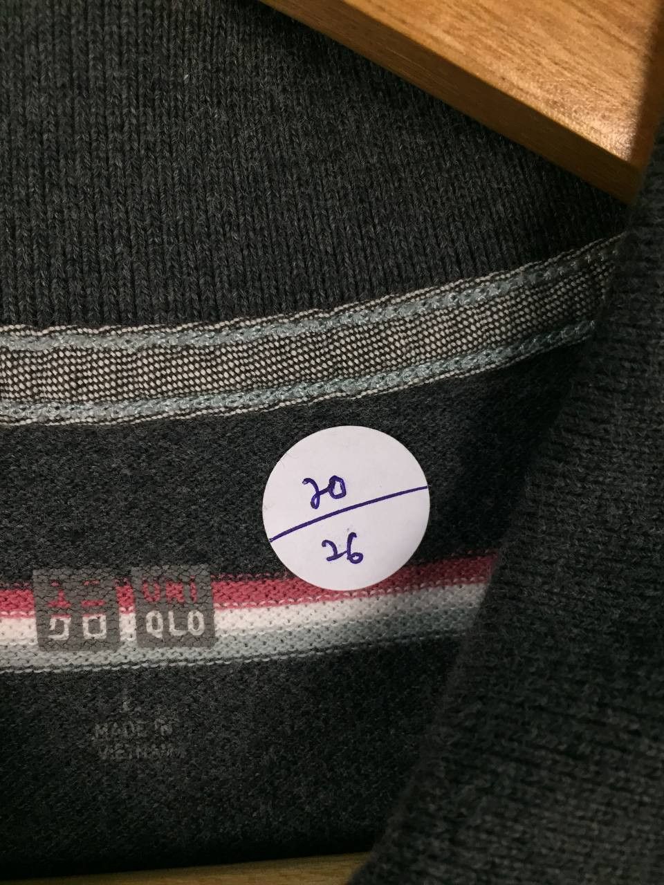 Japanese Brand × Uniqlo Uniqlo Casual Essential Striped Polo Tee Size US M / EU 48-50 / 2 - 9 Thumbnail