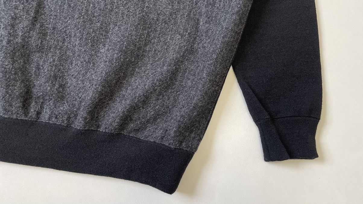 Comme des Garcons A/W 23 Boxy Fit Black Wool Zip Sweater Size US L / EU 52-54 / 3 - 16 Thumbnail