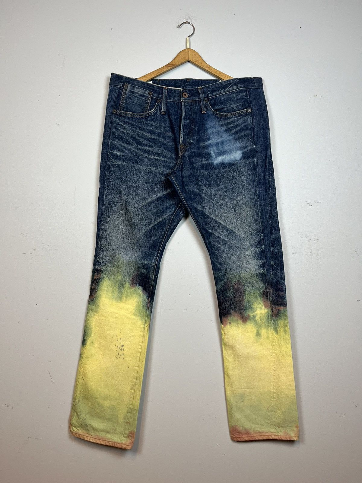Evisu × Japanese Brand Hand dyed Evisu Jeans Size US 32 / EU 48 - 2 Thumbnail
