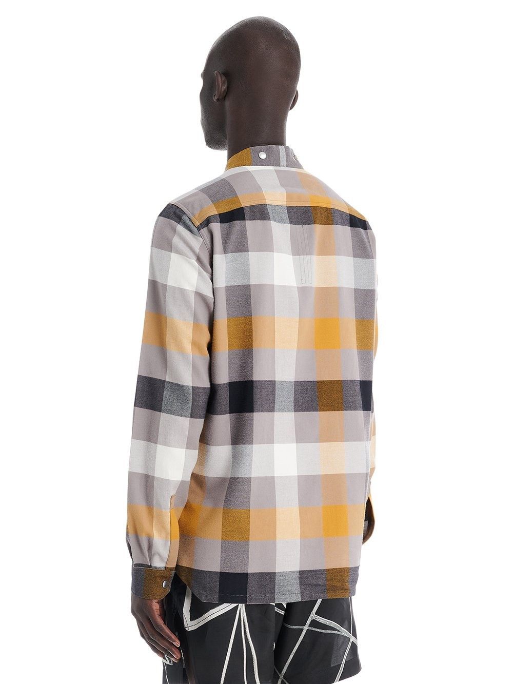 Rick Owens o1y0325 Checked Shirt in Multicolor Size US M / EU 48-50 / 2 - 5 Thumbnail