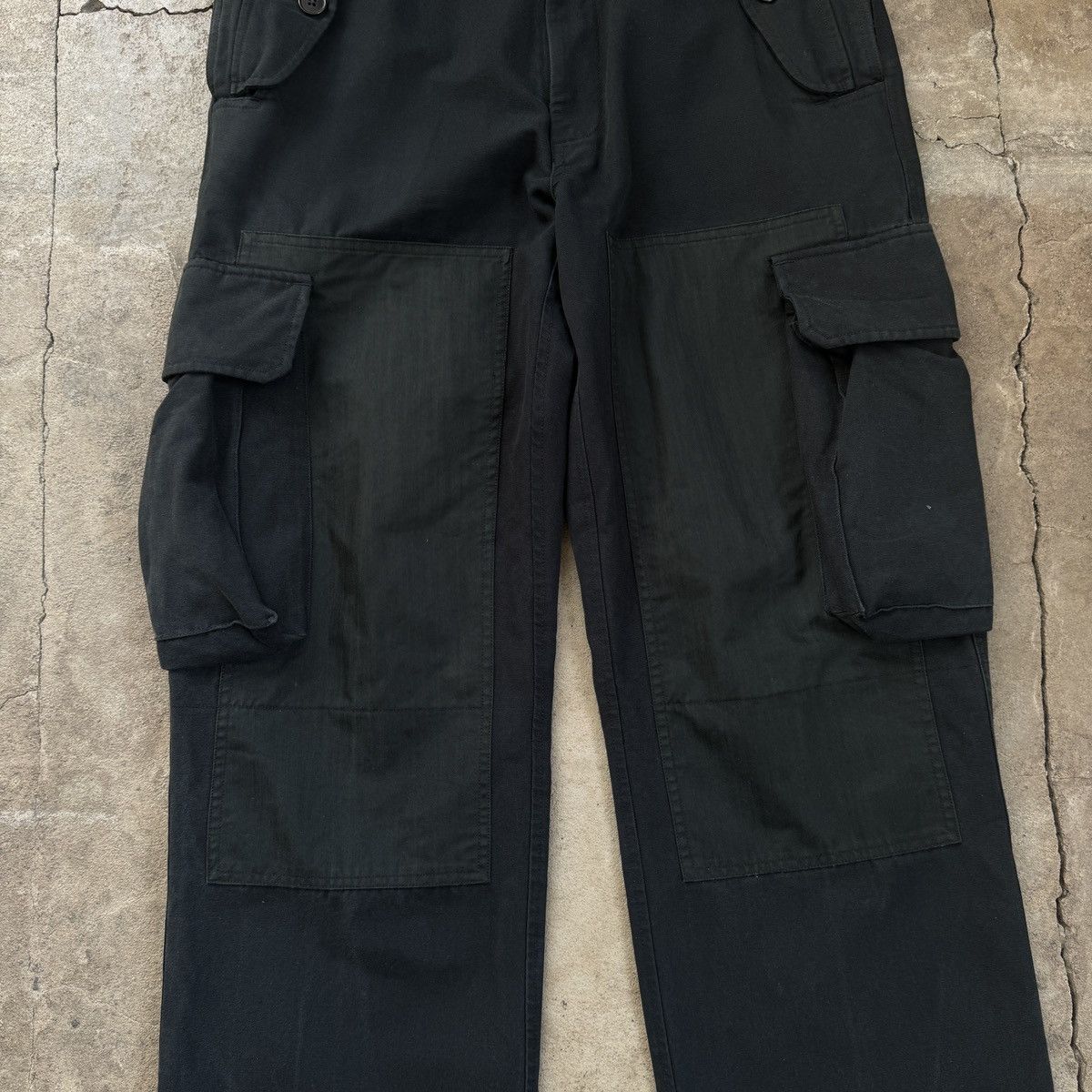 DKNY × Vintage Vintage DKNY Cargo Double Knee Pants Size US 32 / EU 48 - 5 Thumbnail