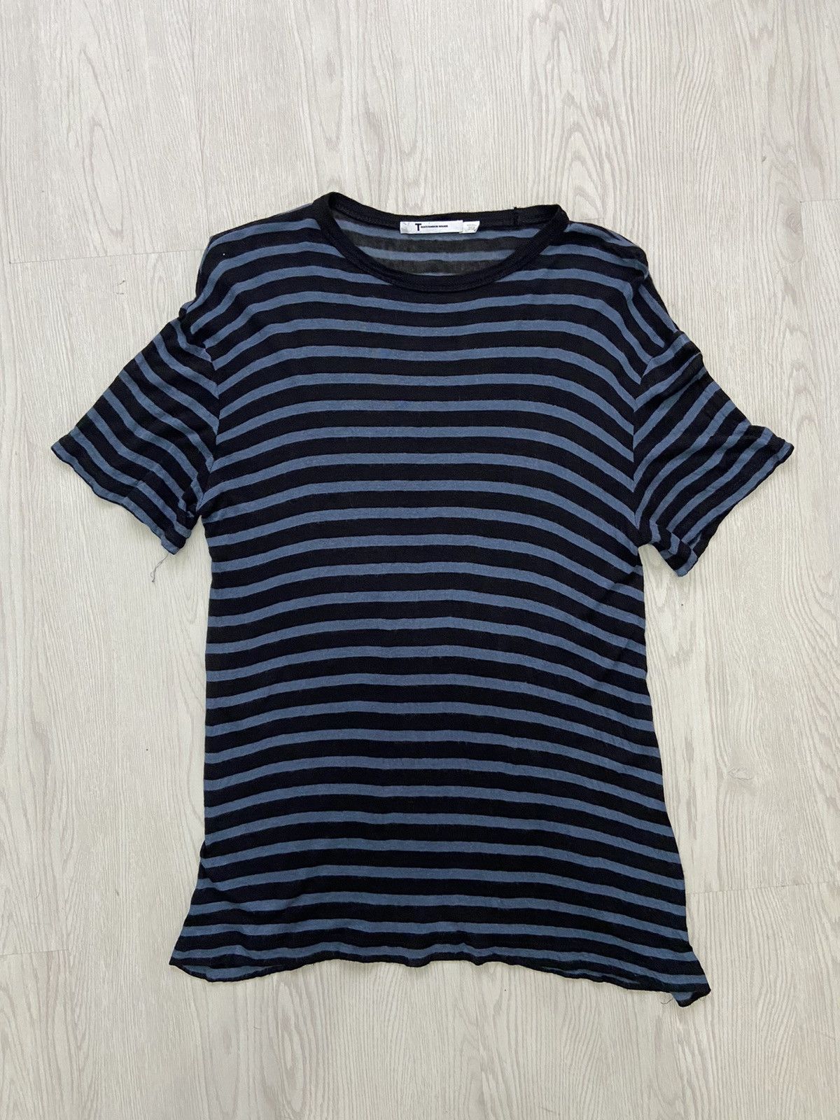 Alexander Wang Vintage Alexander Wang Stripe Roundneck Tshirt Size S / US 4 / IT 40 - 1 Thumbnail