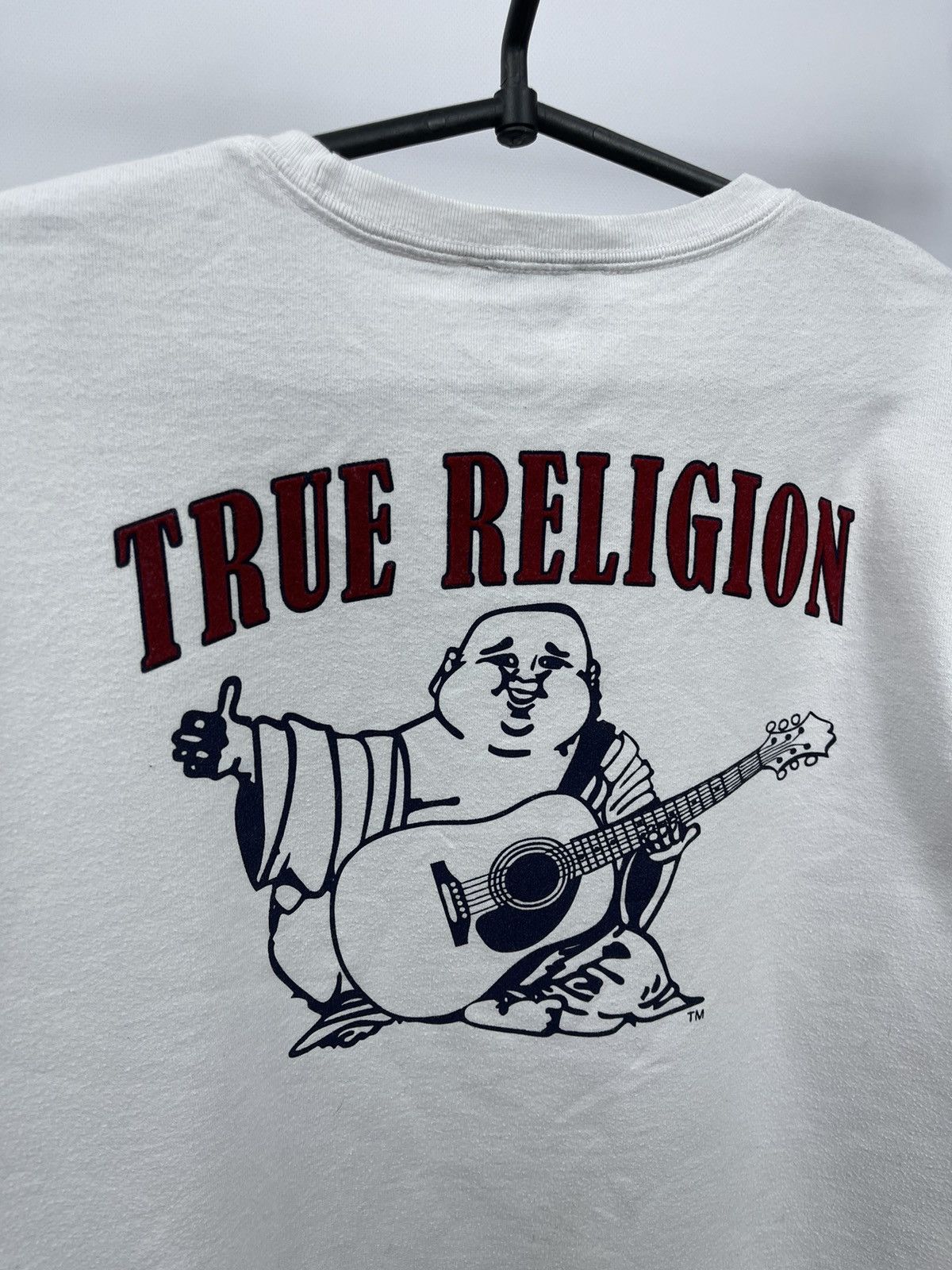True Religion True Religion Sweatshirt Women’s Size L White Big Logo Size L / US 10 / IT 46 - 5 Thumbnail