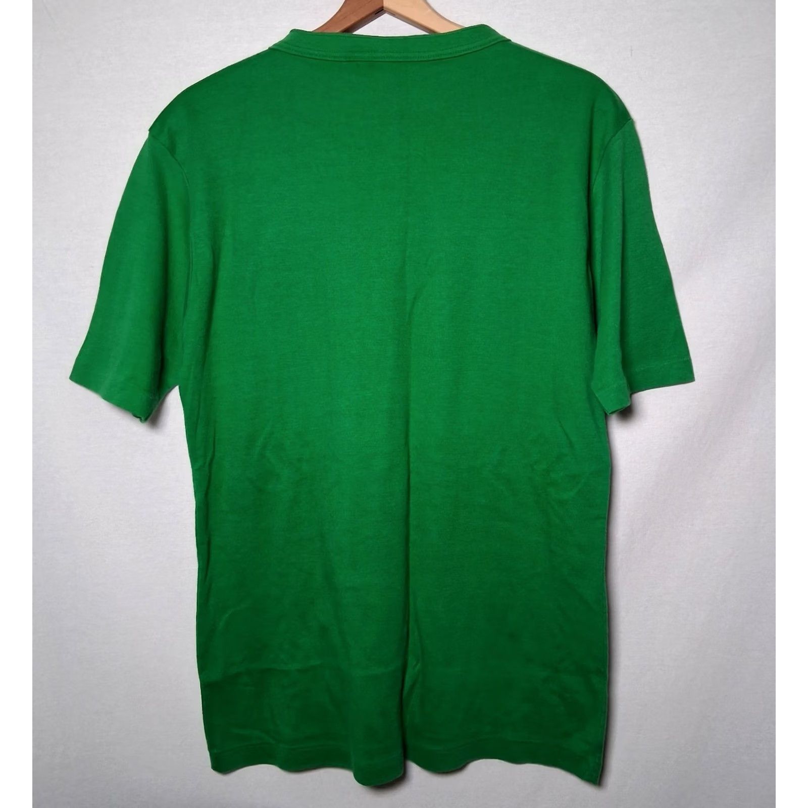 Vintage VINTAGE Medalist-Allen A Henley Shirt XL Slim Single Stitch Kelly Green Shirt Mens California San Francisco USA SFO Vintage California 90s 80s Size US XL / EU 56 / 4 - 3 Thumbnail