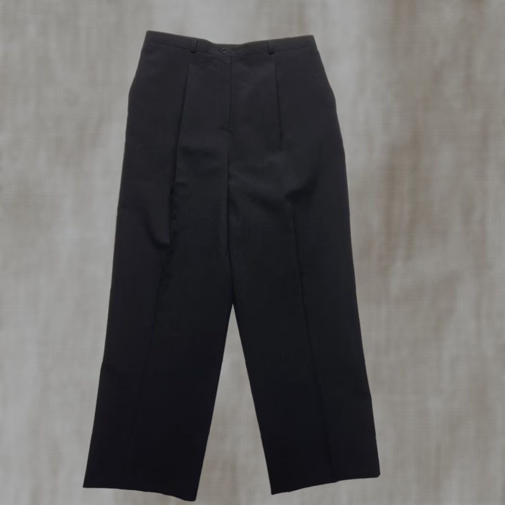 Lee KATHIE LEE Black Dress Pants Women's Size 12 Regular Lightweight Business Straight Leg Size 34" / US 12 / IT 48 - 1 Thumbnail