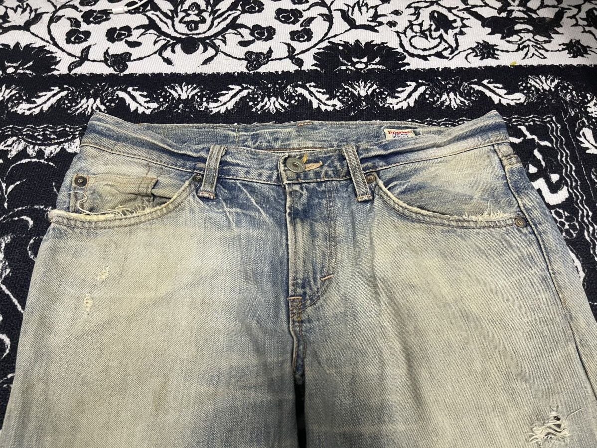 Edwin 90s OG EDWIN 512 RV DISTRESSED JEANS FLARE Size US 30 / EU 46 - 7 Thumbnail