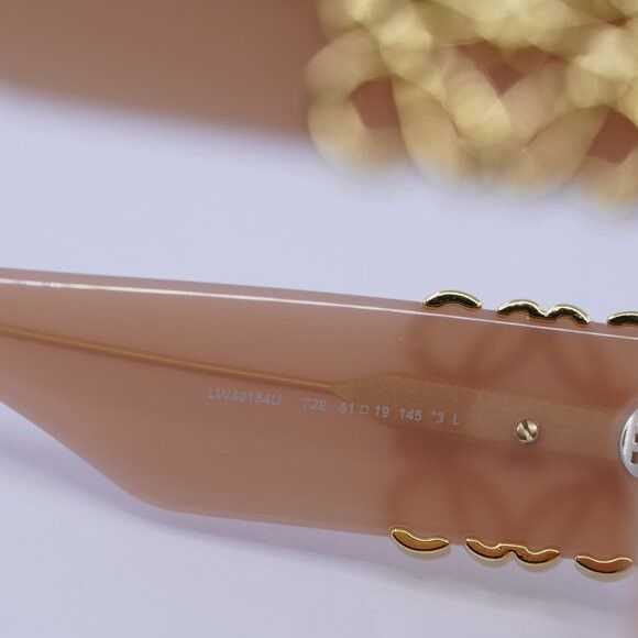 Loewe Loewe LW40154U 72E Sunglasses Shiny Pink Cat Eye Frame Size ONE SIZE - 7 Thumbnail