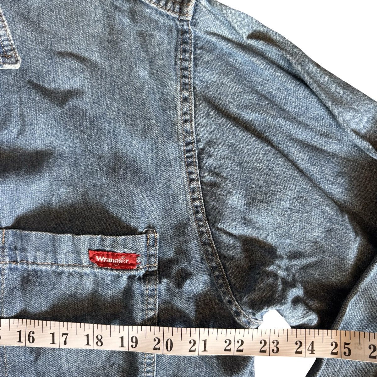 Wrangler Vintage Wrangler Men’s Denim Button-Up Shirt - Size XL Size US XL / EU 56 / 4 - 9 Thumbnail