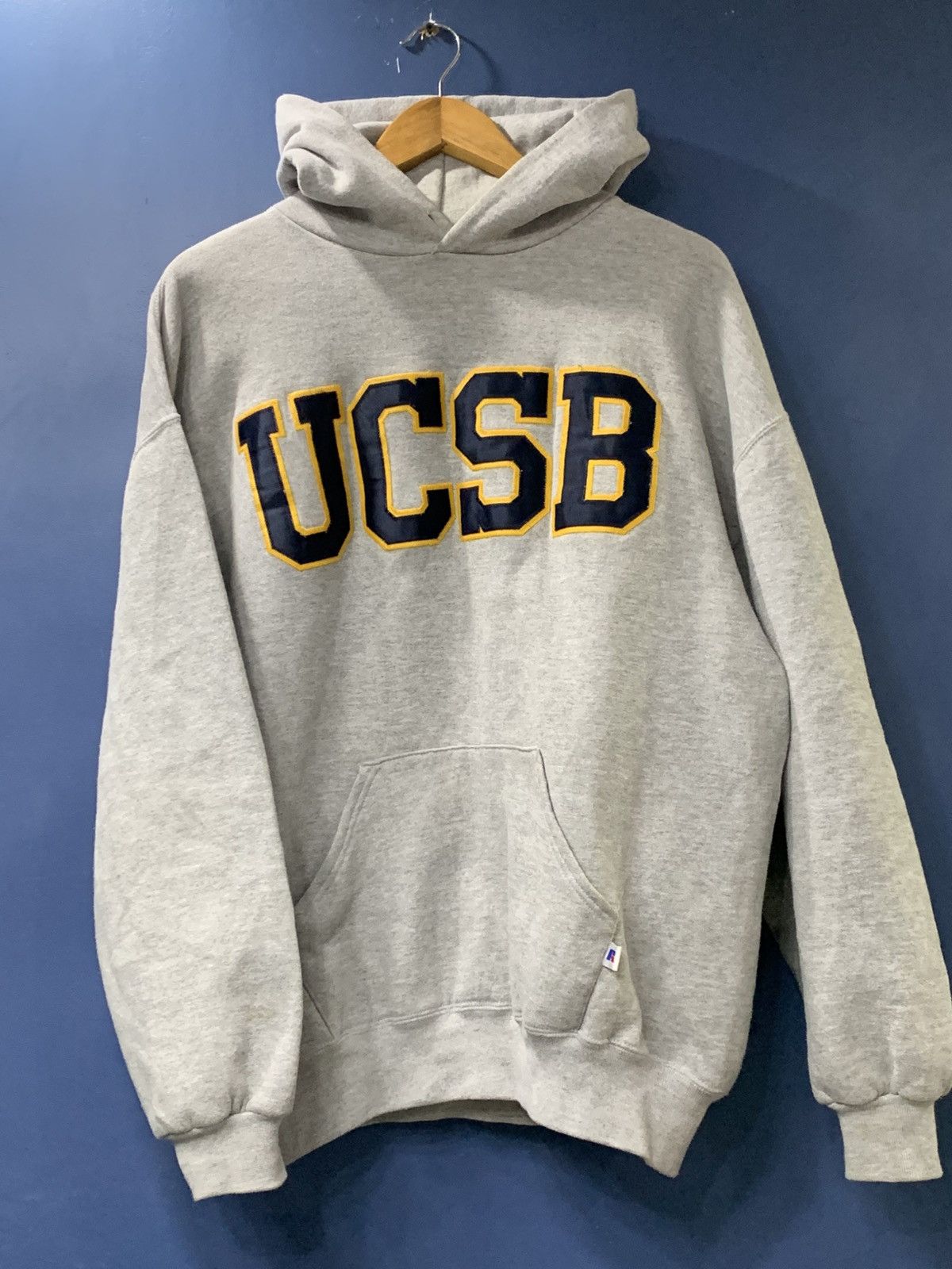 Russell Athletic × Vintage Vintage Russell Athletic UCSB College Hoodie Size US XL / EU 56 / 4 - 2 Thumbnail