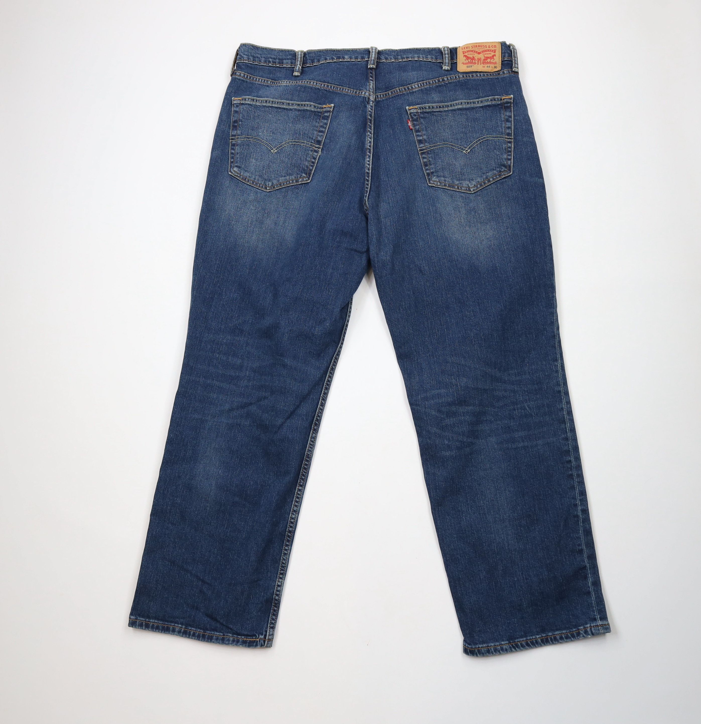 Levi's × Vintage Vintage Y2K Levis 559 Fit Straight Wide Leg Denim Jeans Size US 44 / EU 60 - 9 Thumbnail