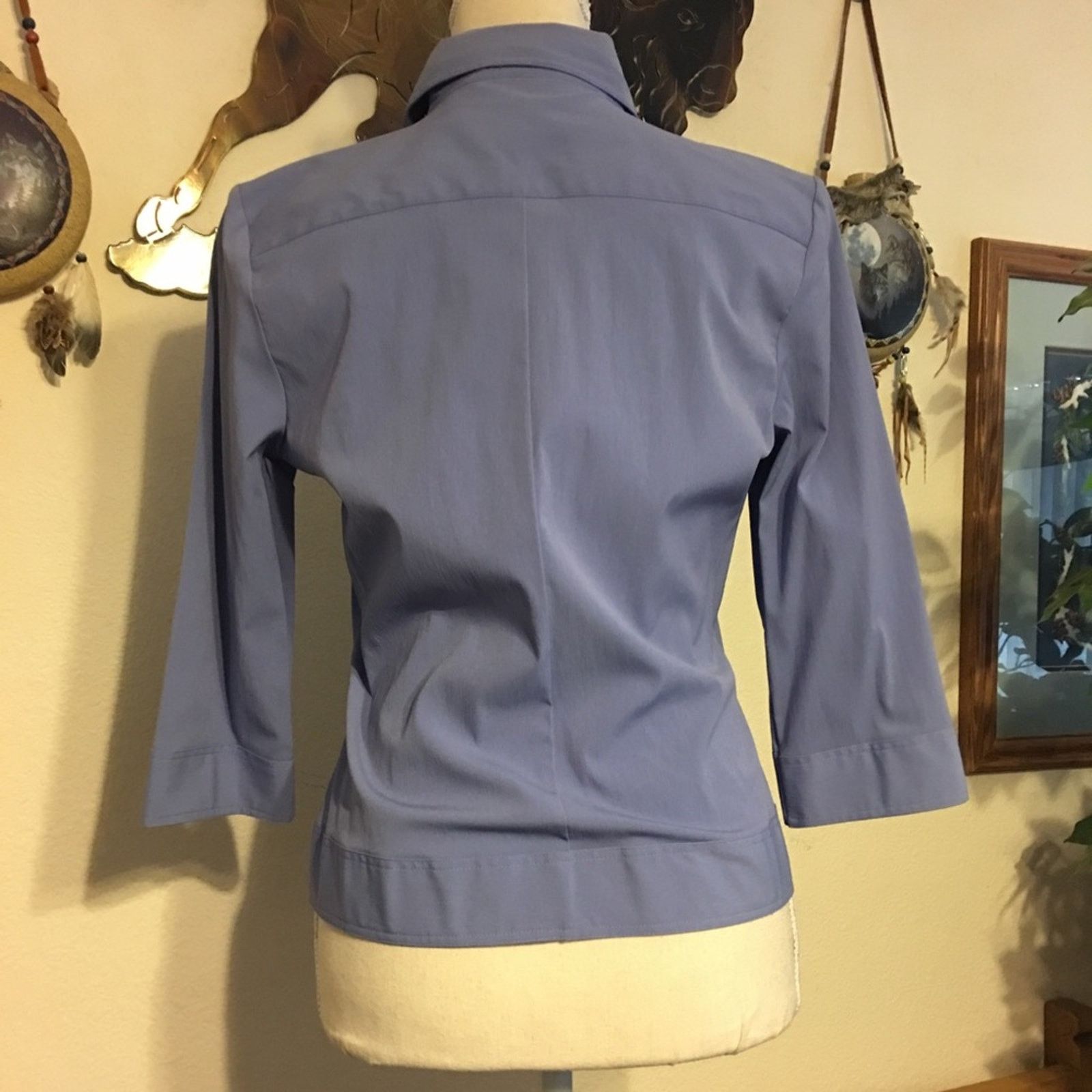 Vintage Hillard & Hansen button front shirt NWT XS Size XS / US 0-2 / IT 36-38 - 4 Thumbnail