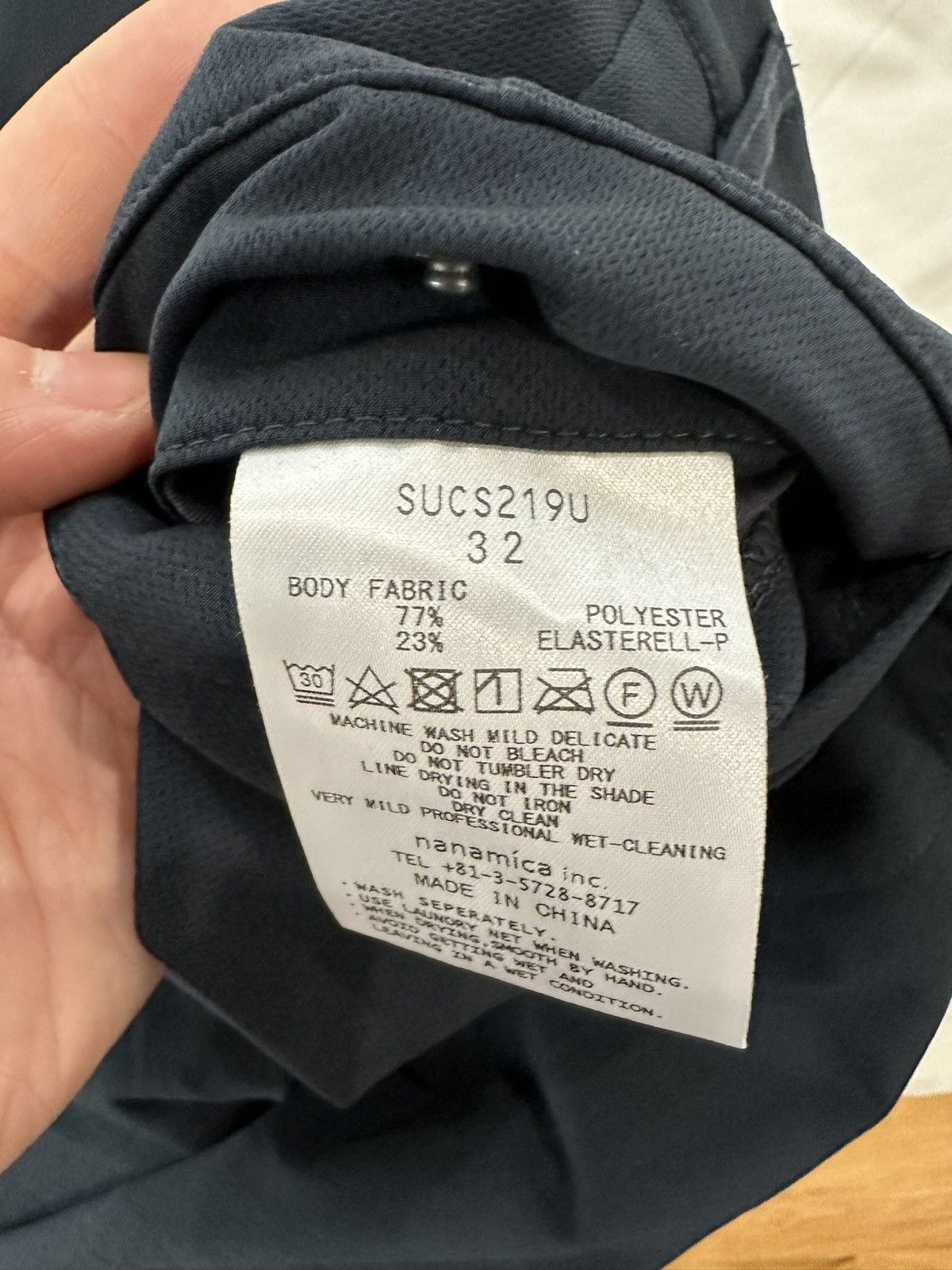Nanamica Nanamica Navy Alphadry Easy Pants Size US 32 / EU 48 - 5 Thumbnail