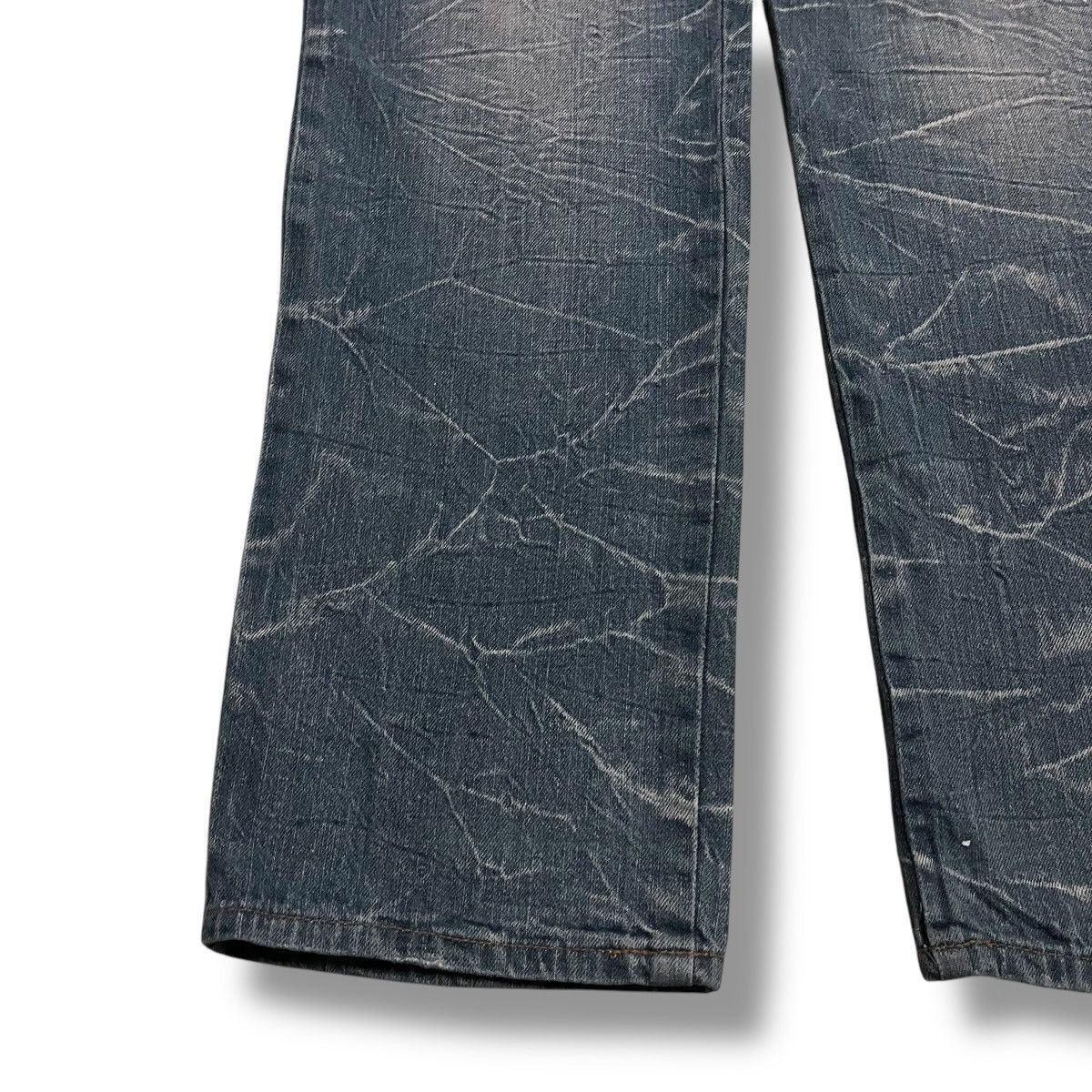 If Six Was Nine VINTAGE NYLAUS DOUBLE WAIST STONE WASH DENIM PANT Size US 32 / EU 48 - 5 Thumbnail