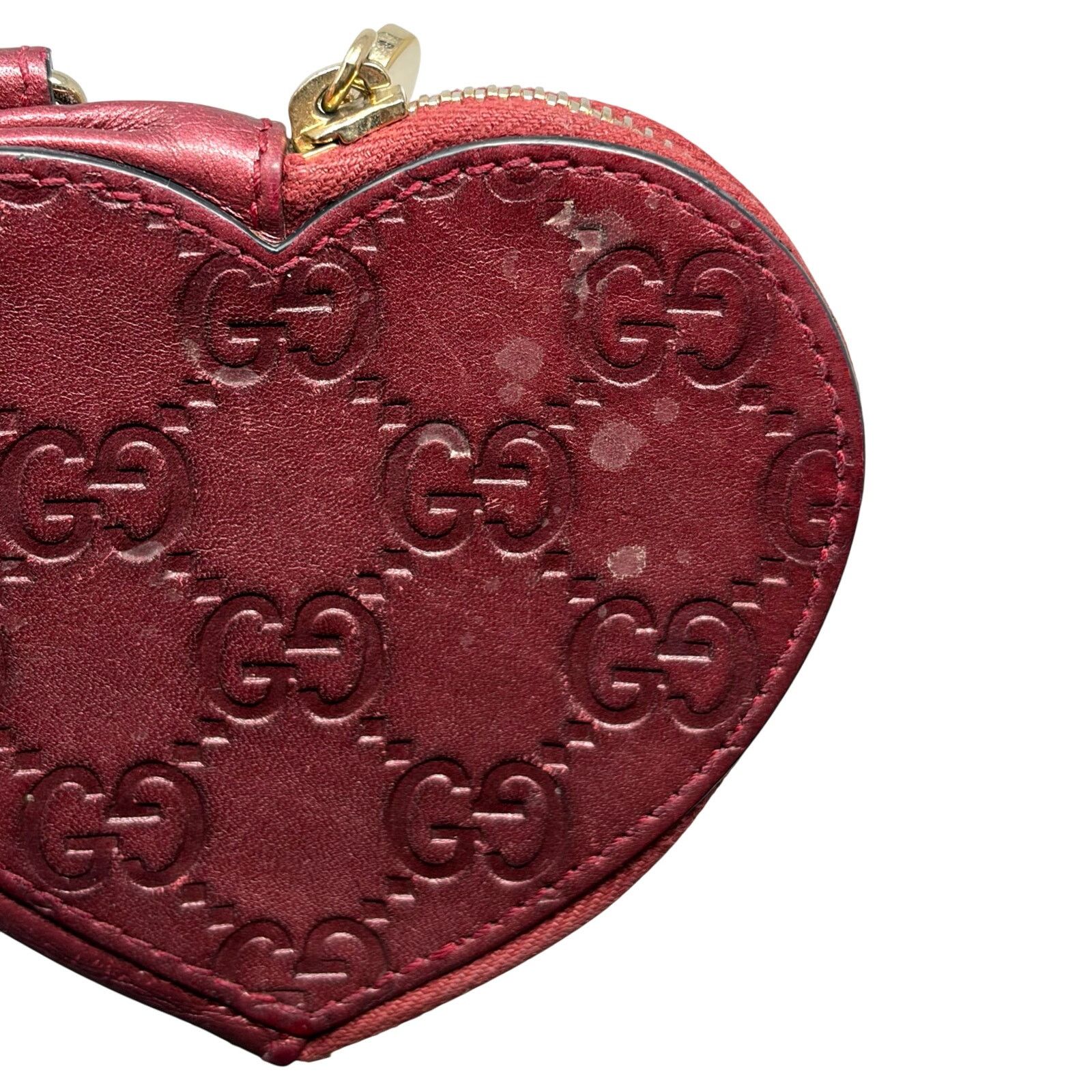 Gucci Gucci Heart Zipper Wallet Size ONE SIZE - 7 Thumbnail