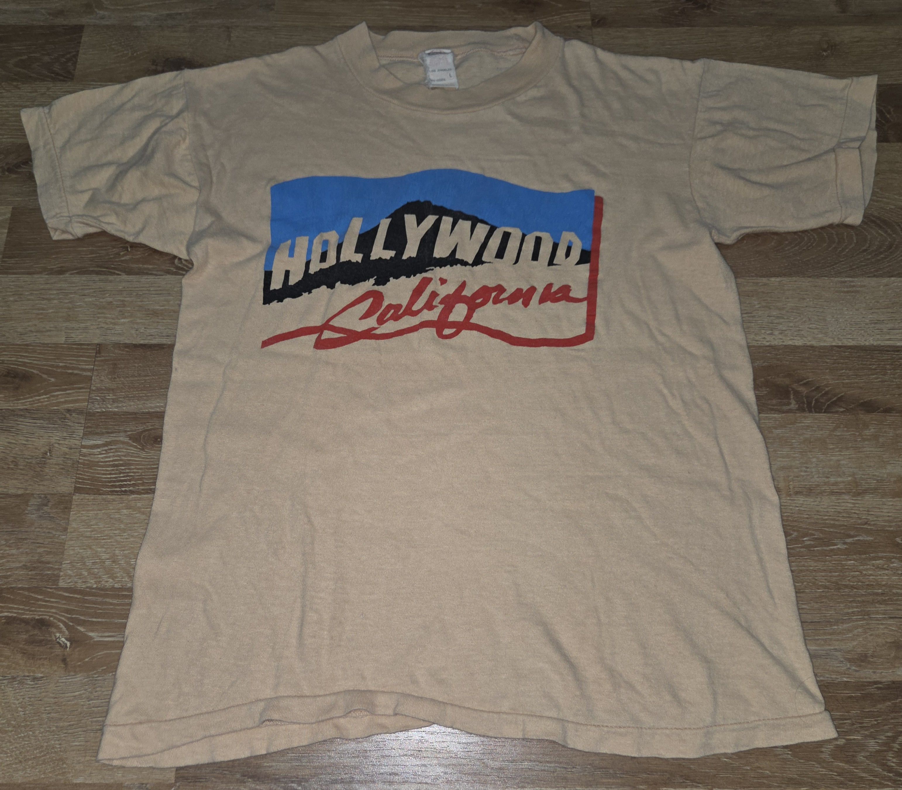 Vintage True Vintage OG 50s 60s Hollywood California Boxy T Shirt Size US S / EU 44-46 / 1 - 1 Thumbnail