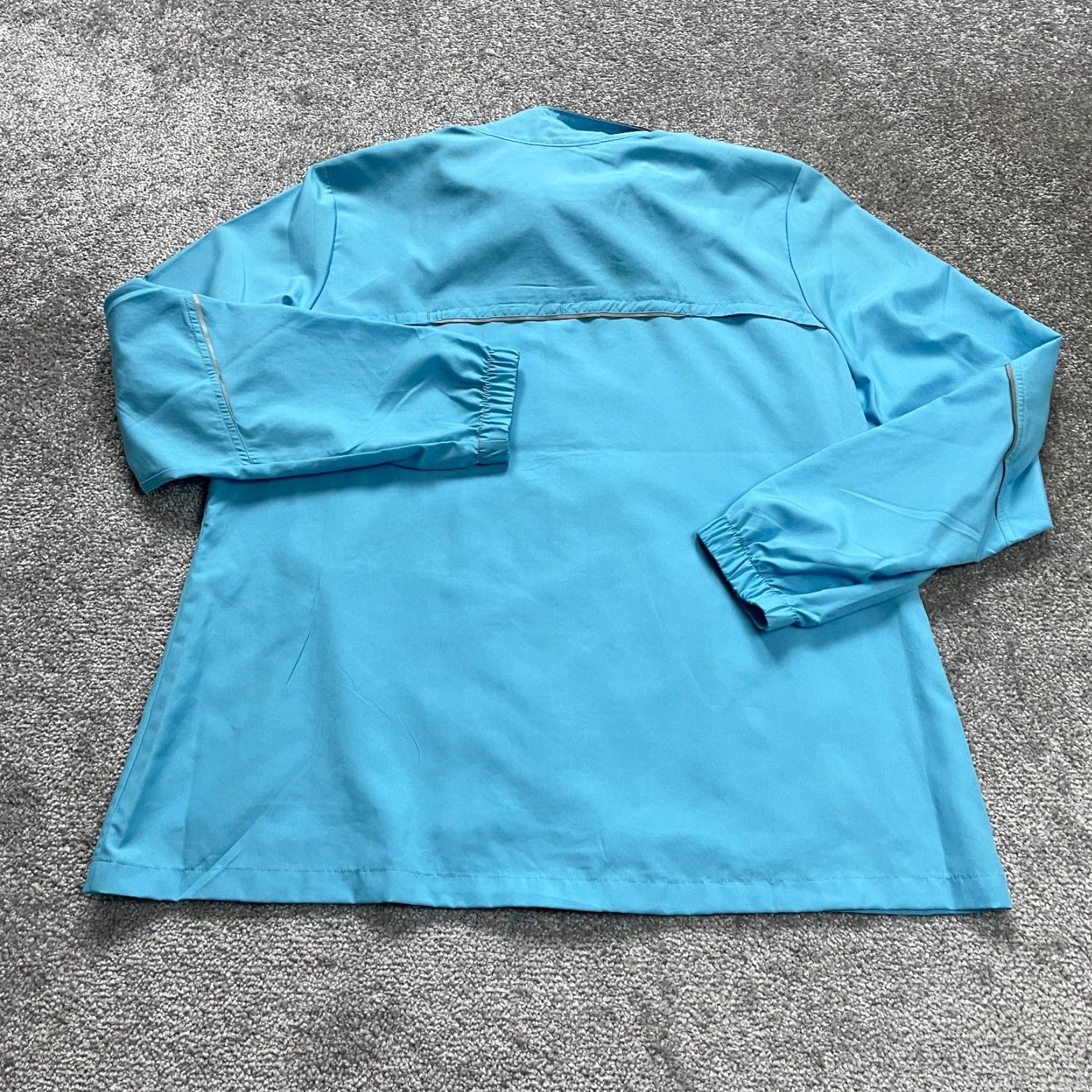 New Balance New Balance Windbreaker Jacket Womens XL Blue Full Zip Pockets High Neck Outdoor Casual Activewear Sports Size XL / US 12-14 / IT 48-50 - 2 Thumbnail