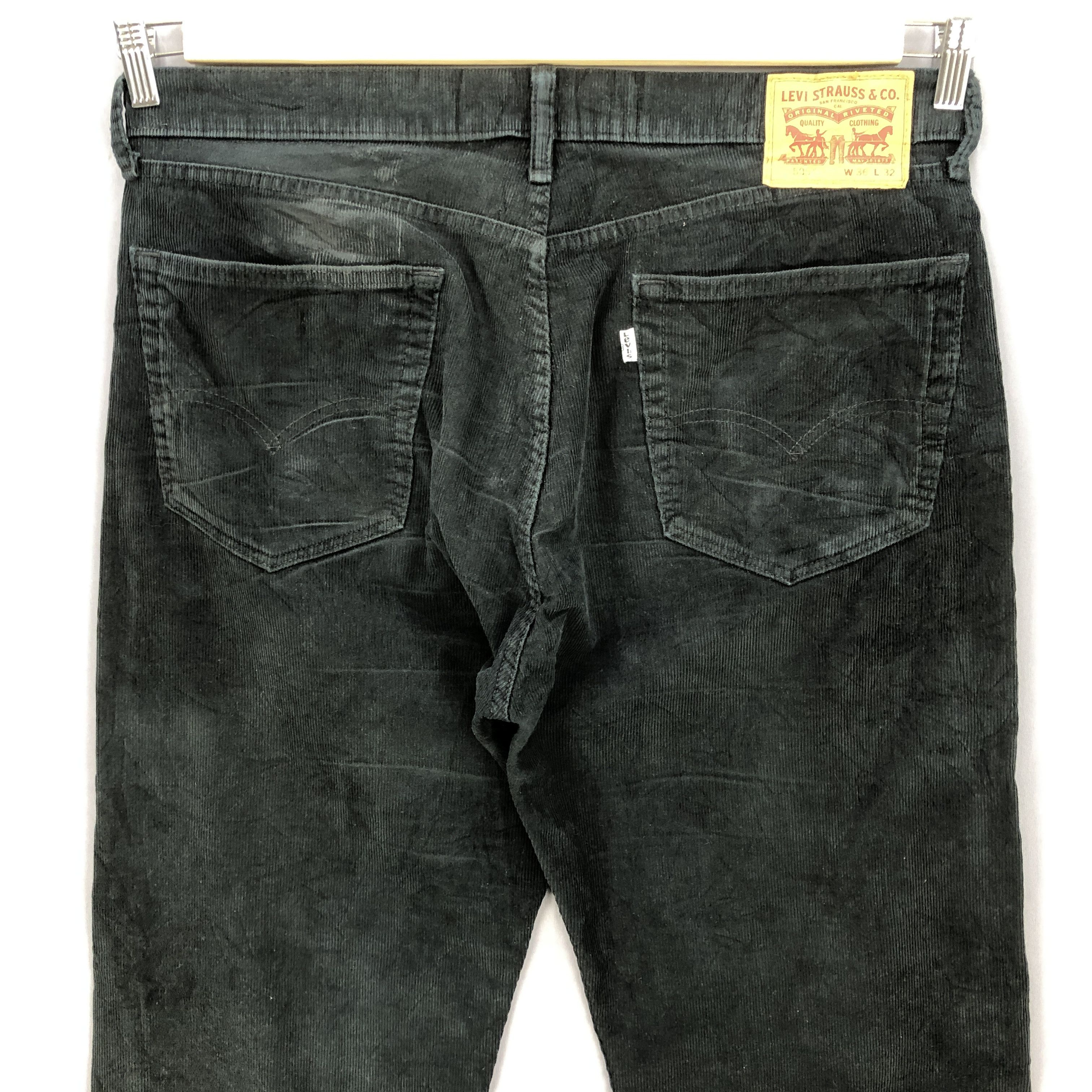 Levi's × Vintage Vintage Levis 505 Black Jeans Levi's Faded Light Wash Denim. Size US 38 / EU 54 - 4 Thumbnail