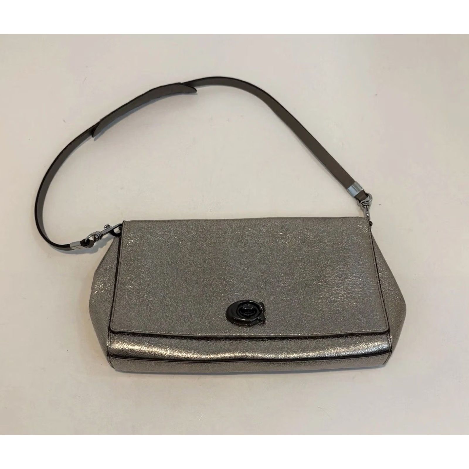 Coach Coach Alexa Turn Lock 2WAY Chain Shoulder Bag 86964 Silver