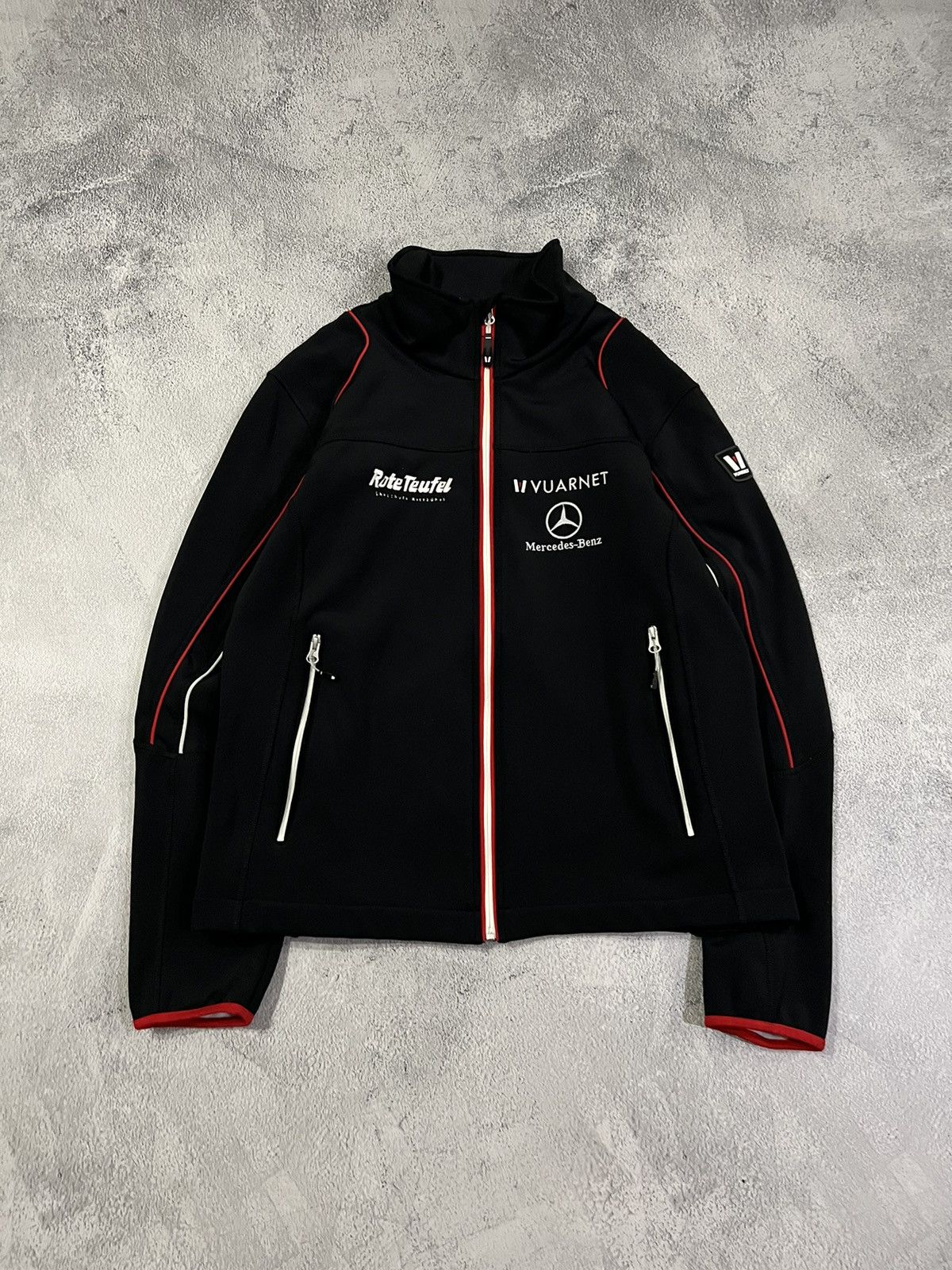 Mercedes-Benz × Vintage Vintage Y2k Mercedes-Benz Racing Soft Shell Jacket 00’s Size US XL / EU 56 / 4 - 2 Thumbnail