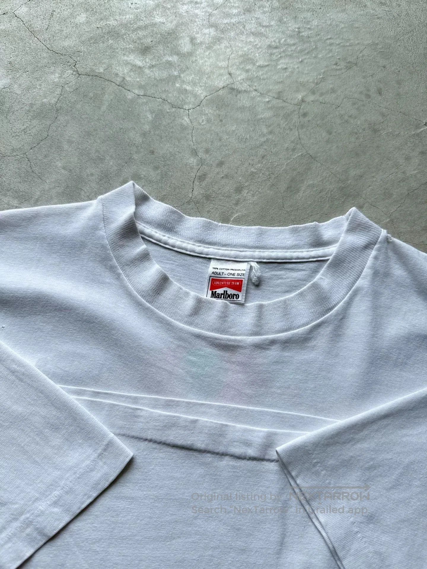 Vintage Vintage 90s Marlboro Adventure Team Tee. Size US L / EU 52-54 / 3 - 4 Thumbnail