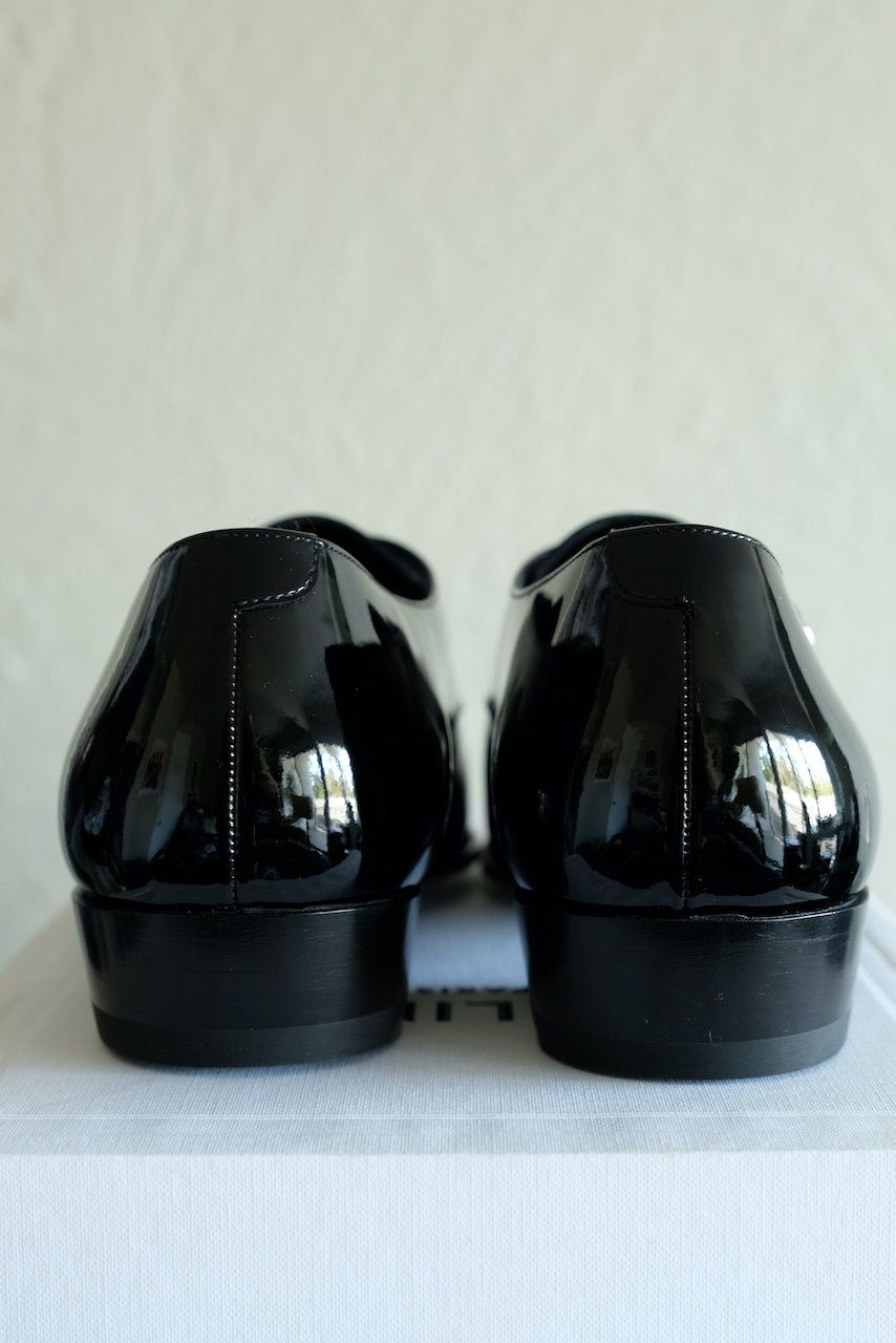Celine × Hedi Slimane Celine Patent Leather Derby Shoes Single Buckle Jacno 42 9 Size US 9 / EU 42 - 7 Thumbnail
