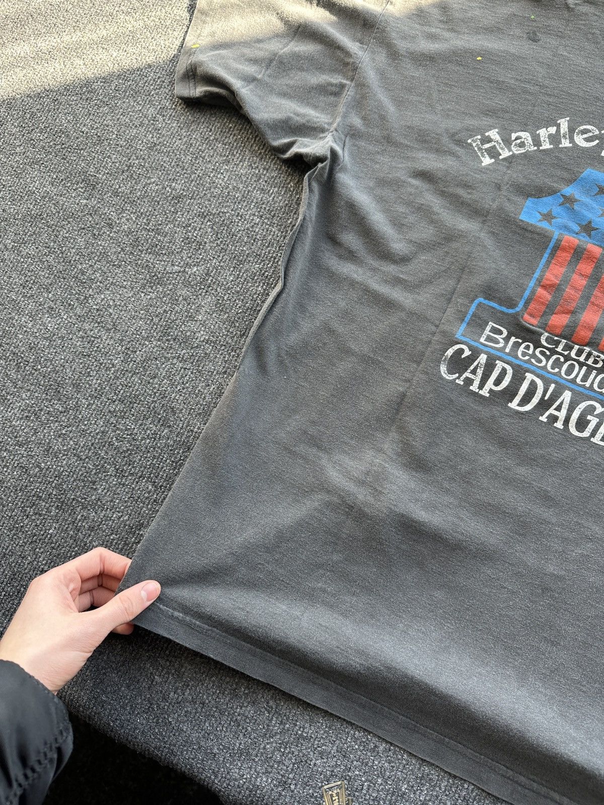 Harley Davidson 99’🚨VNTG 10TH HARLEY DAVIDSON ANNIVERSARY MEN TEE FADED CUP D’AGDO Size US XL / EU 56 / 4 - 5 Thumbnail