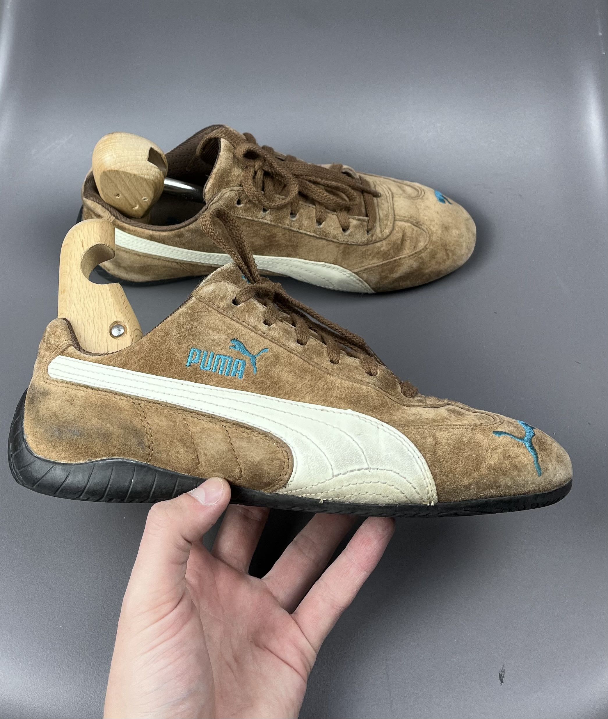 Puma Vintage women sneakers Puma SpeedCat light brown size 38 Size US 5.5 / EU 38 - 5 Thumbnail