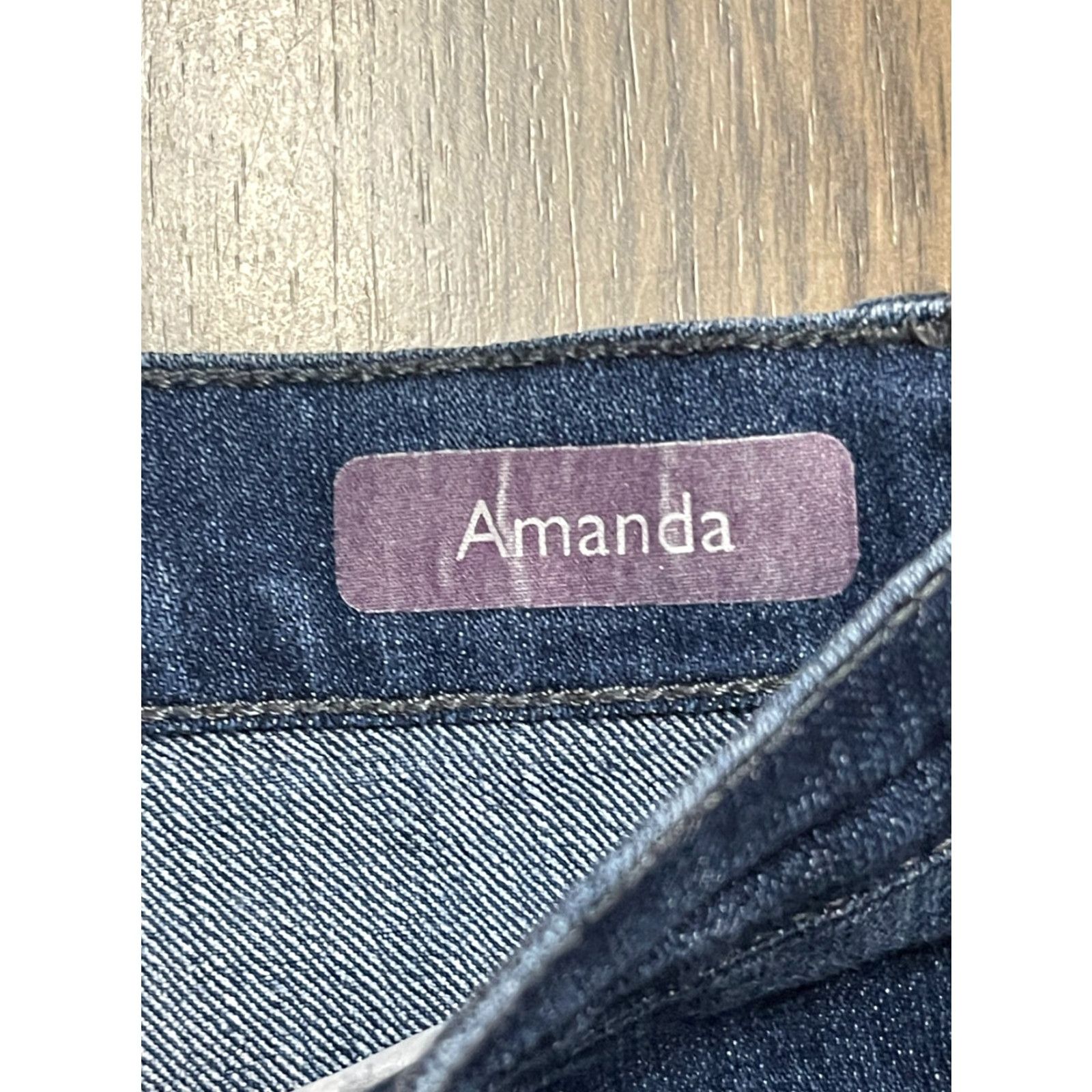 Gloria Vanderbilt Gloria Vanderbilt Jeans Women's 4 Petite Blue Denim Amanda Straight Size 27" / US 4 / IT 40 - 7 Thumbnail